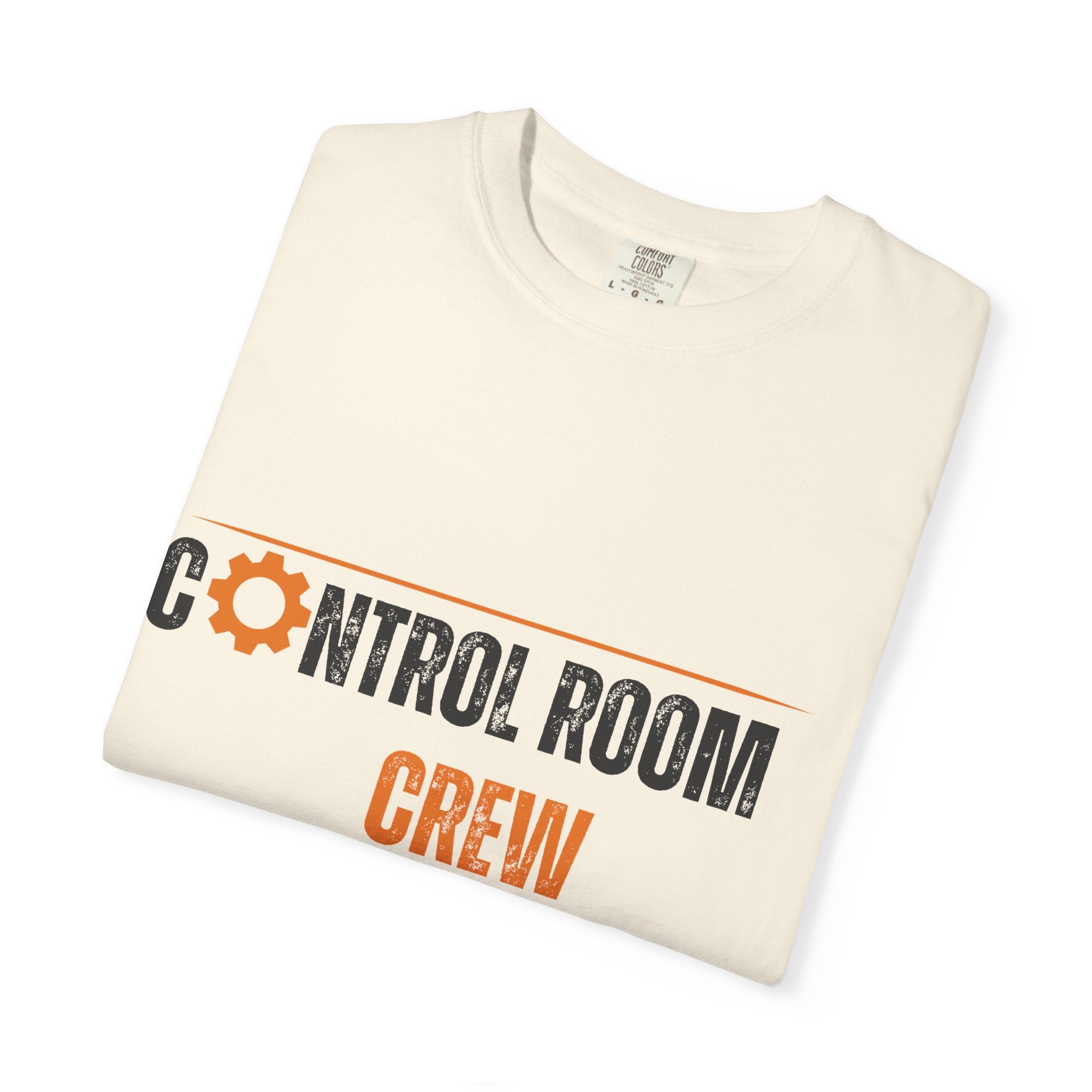 Control Room Crew T-Shirt | Industrial Gear Logo, Tech Maintenance Tee