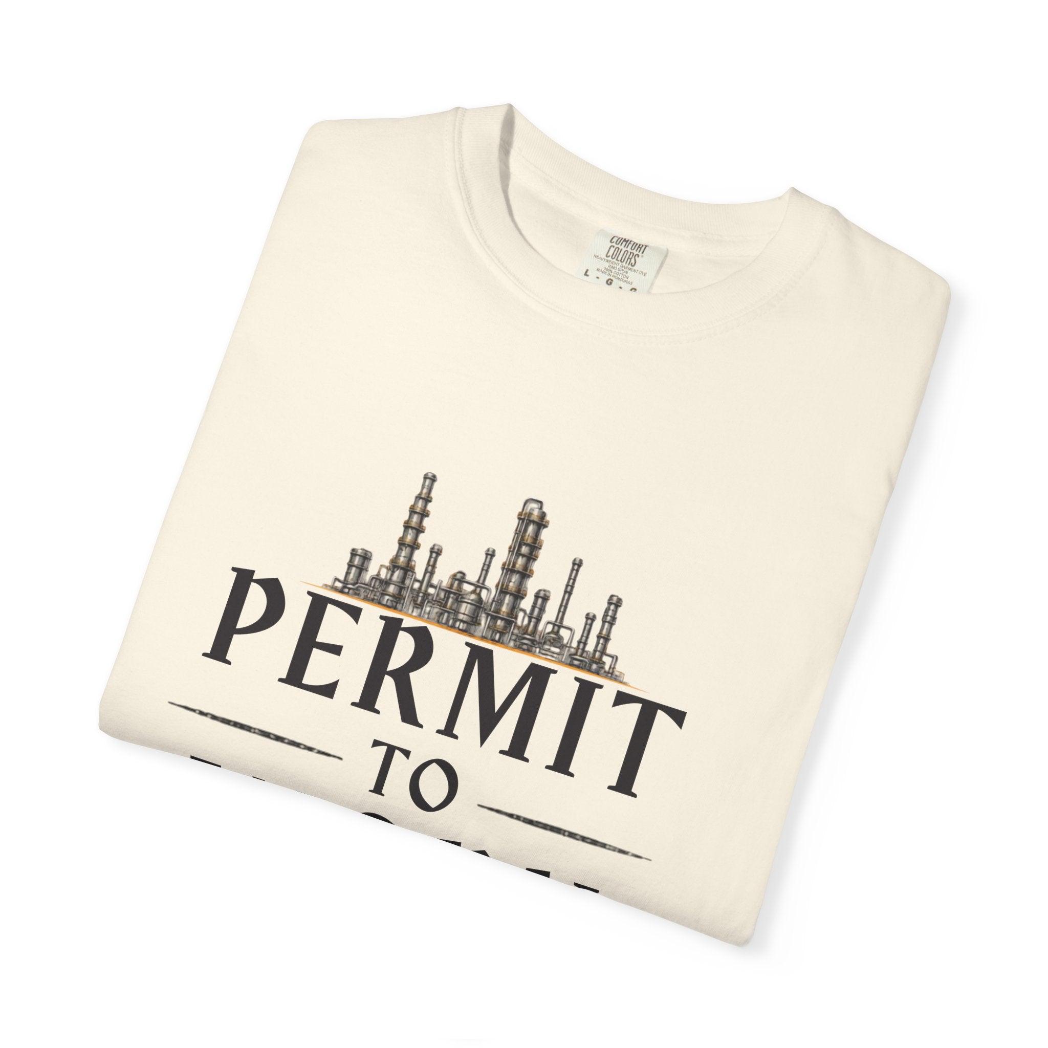 Permit to Work Approved T-shirt | Industrial Safety Permit Shirt