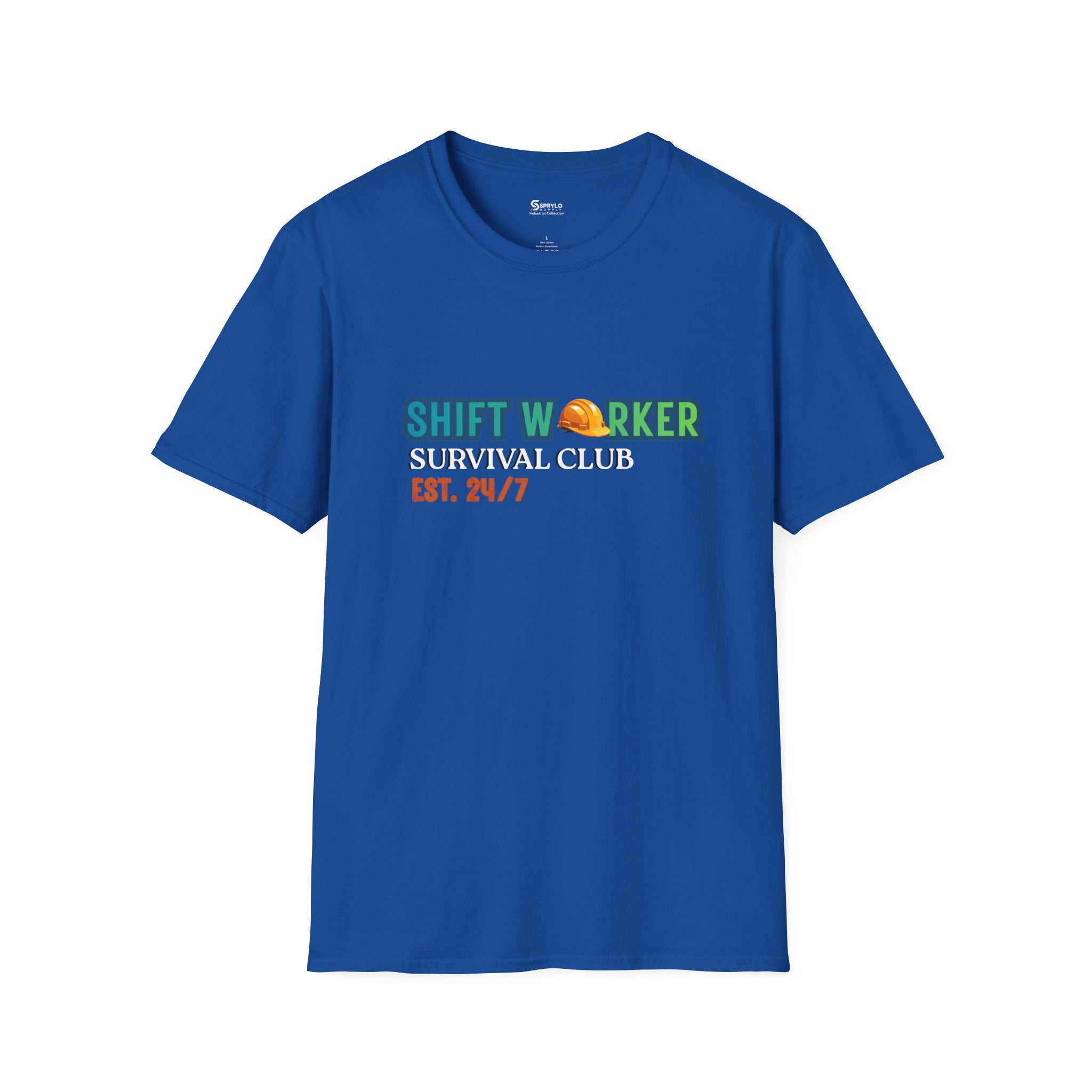 Shift Worker Survival Club T-Shirt — 24/7 Shift Worker Tee