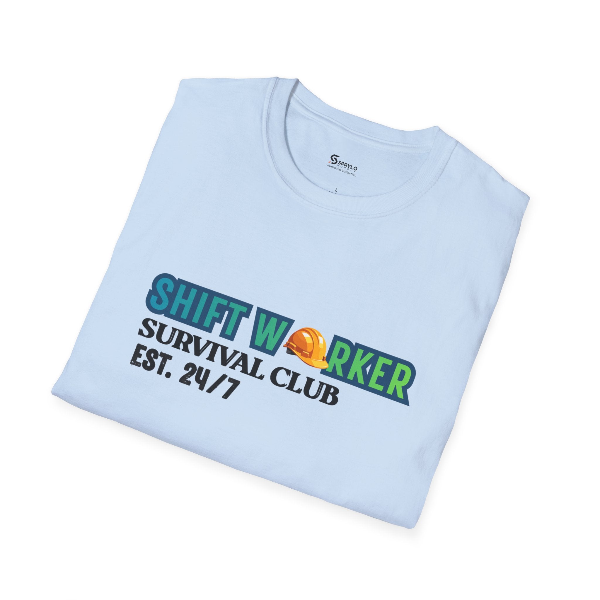 Shift Worker Survival Club T-Shirt — 24/7 Shift Worker Tee
