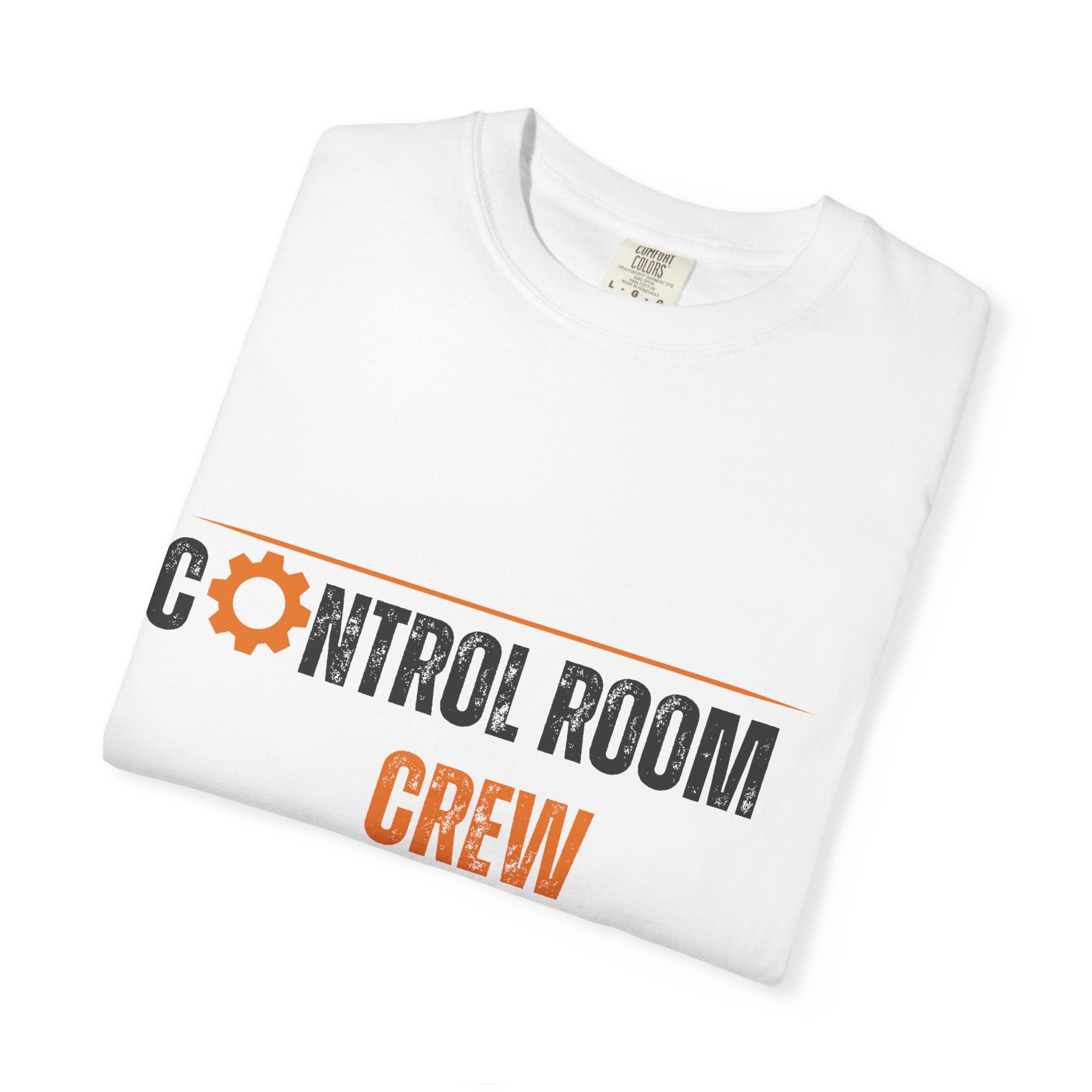 Control Room Crew T-Shirt | Industrial Gear Logo, Tech Maintenance Tee