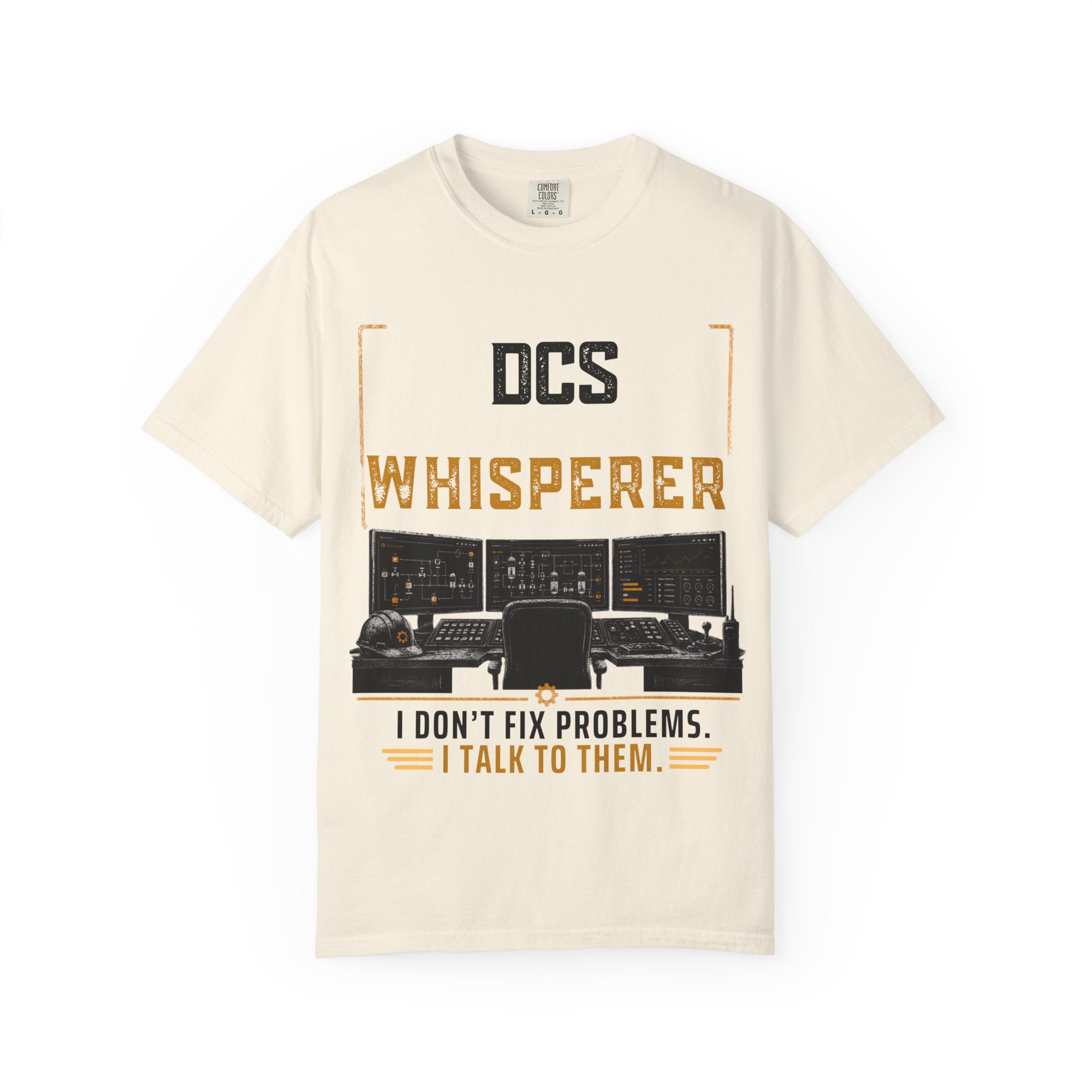 DCS Whisperer I Don't Fix Problems I Talk To Them T-Shirt | IT Tech Tee