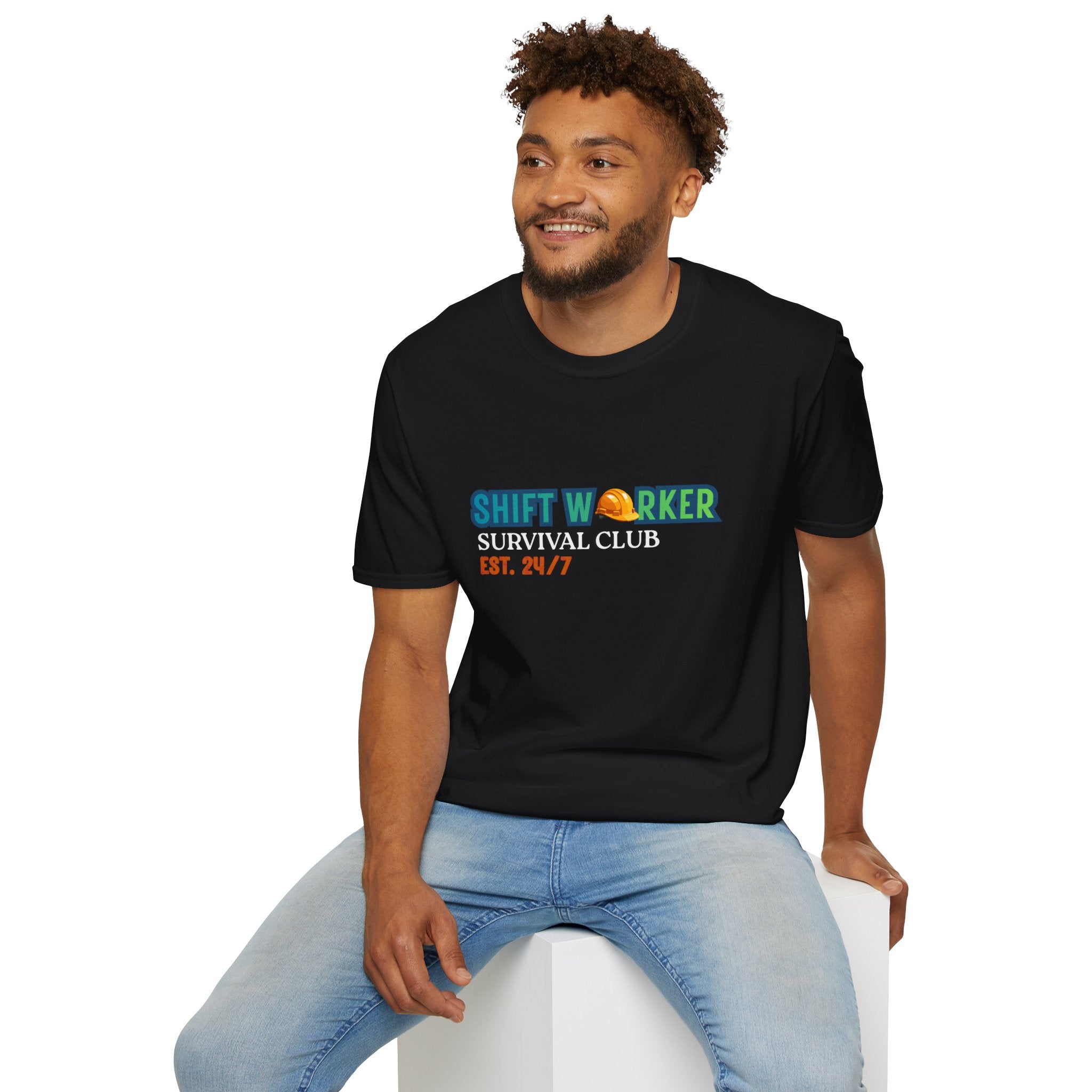 Shift Worker Survival Club T-Shirt — 24/7 Shift Worker Tee