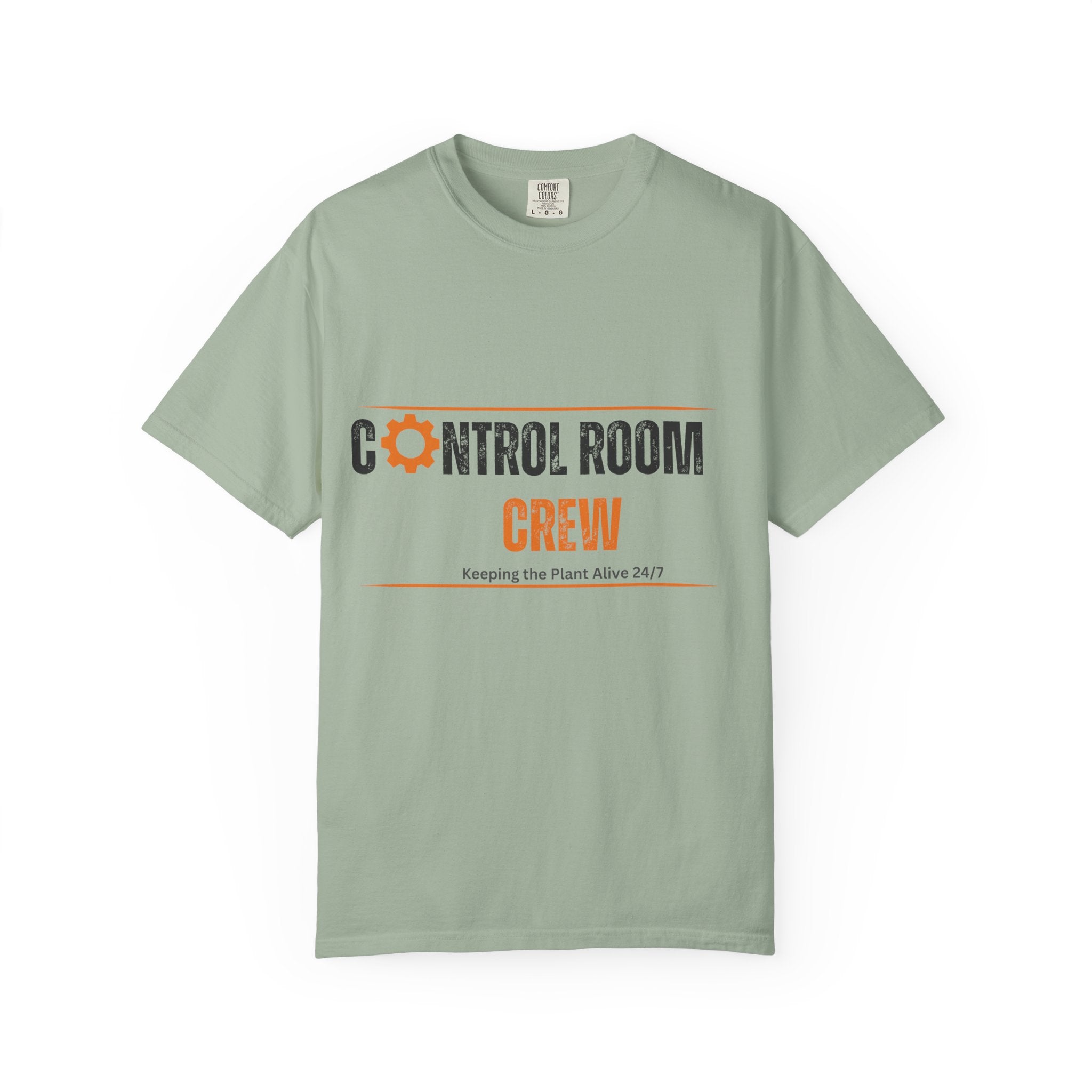 Control Room Crew T-Shirt | Industrial Gear Logo, Tech Maintenance Tee