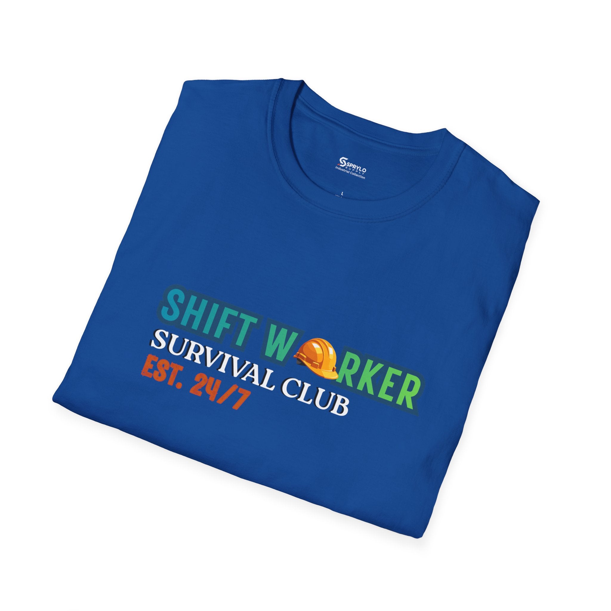 Shift Worker Survival Club T-Shirt — 24/7 Shift Worker Tee