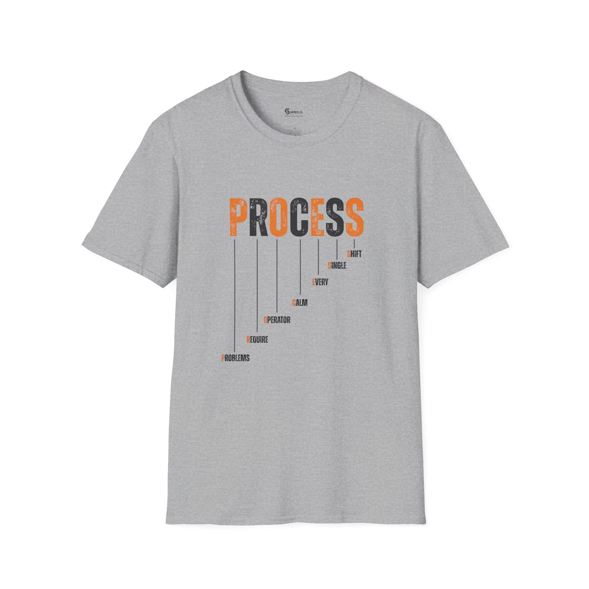 Process Shift T-Shirt — Inspirational Progress Graphic Tee