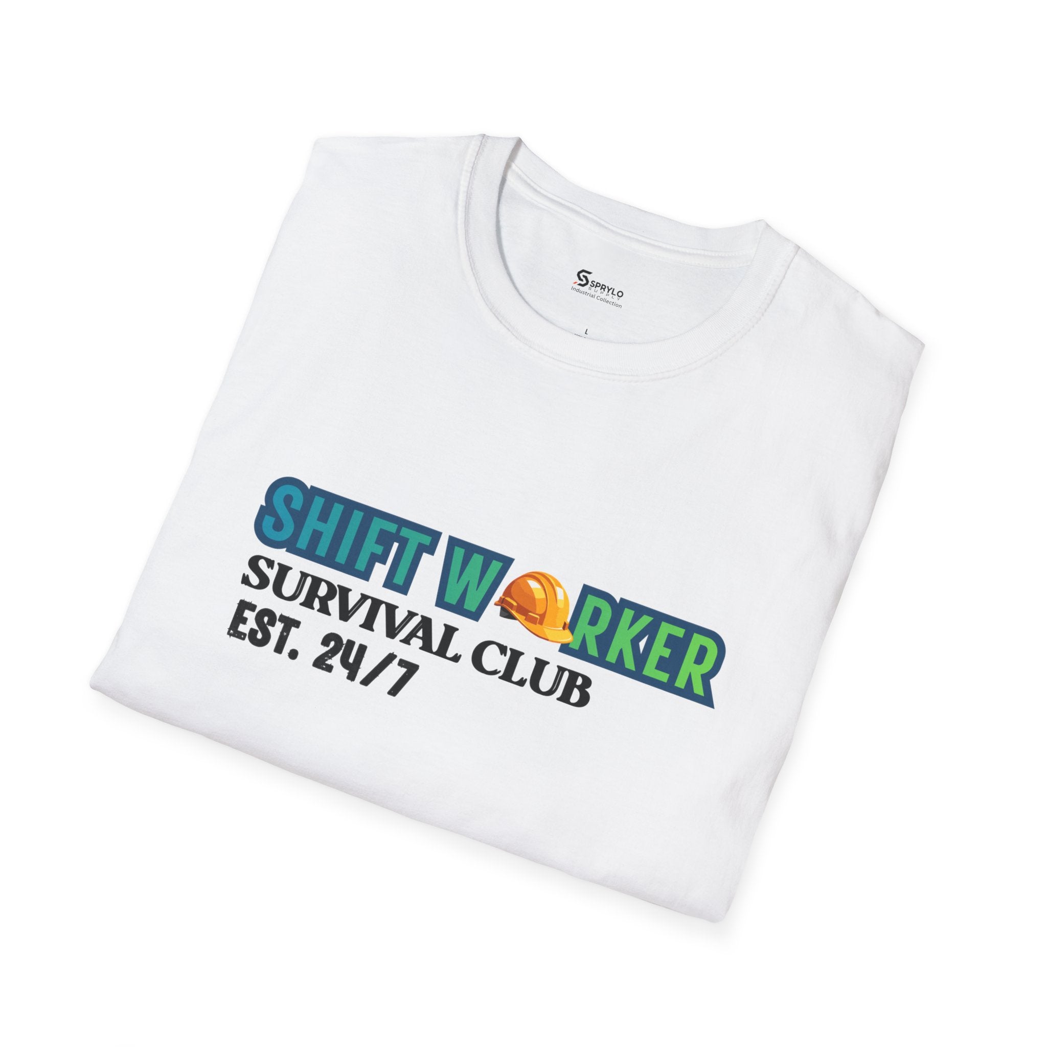 Shift Worker Survival Club T-Shirt — 24/7 Shift Worker Tee