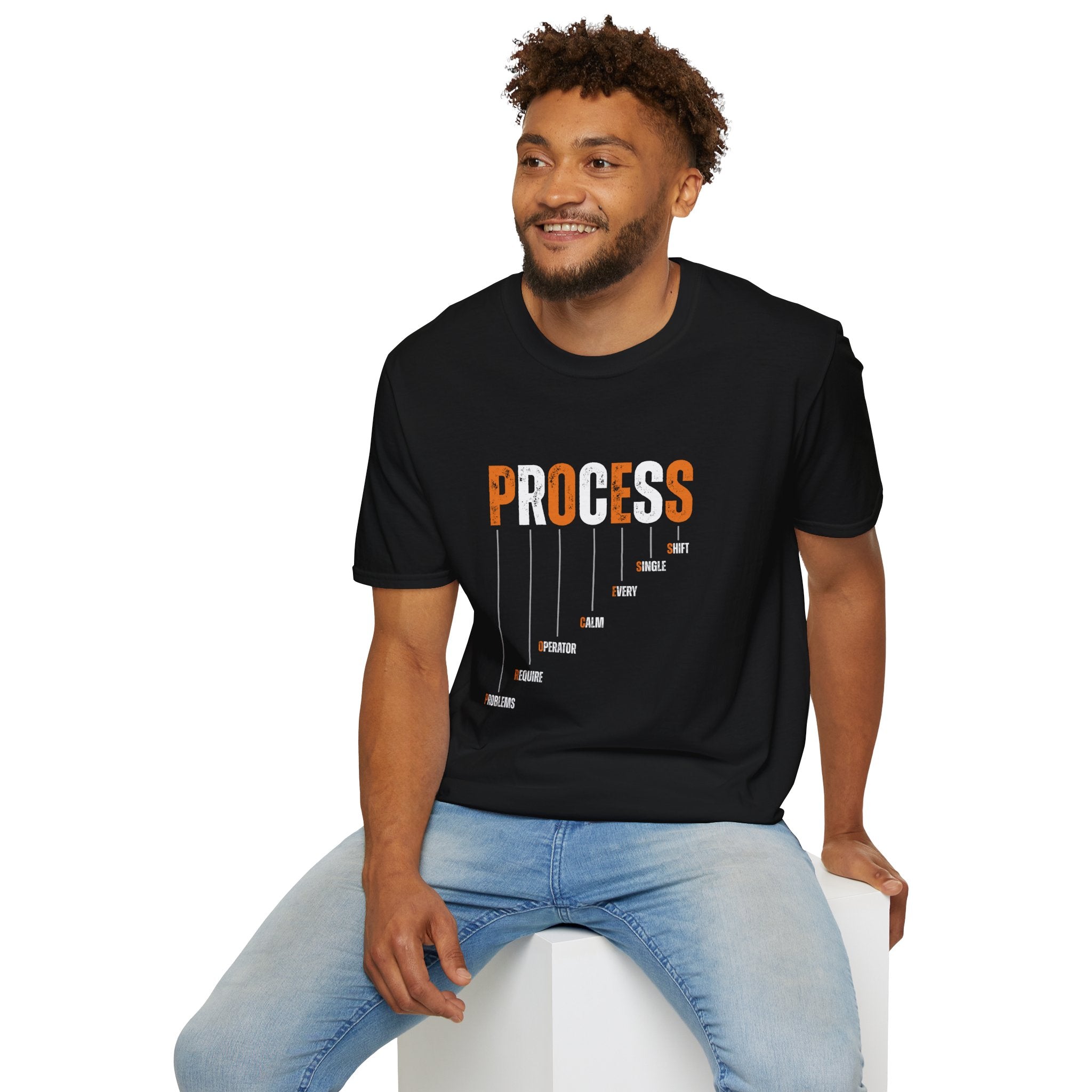 Process Shift T-Shirt — Inspirational Progress Graphic Tee