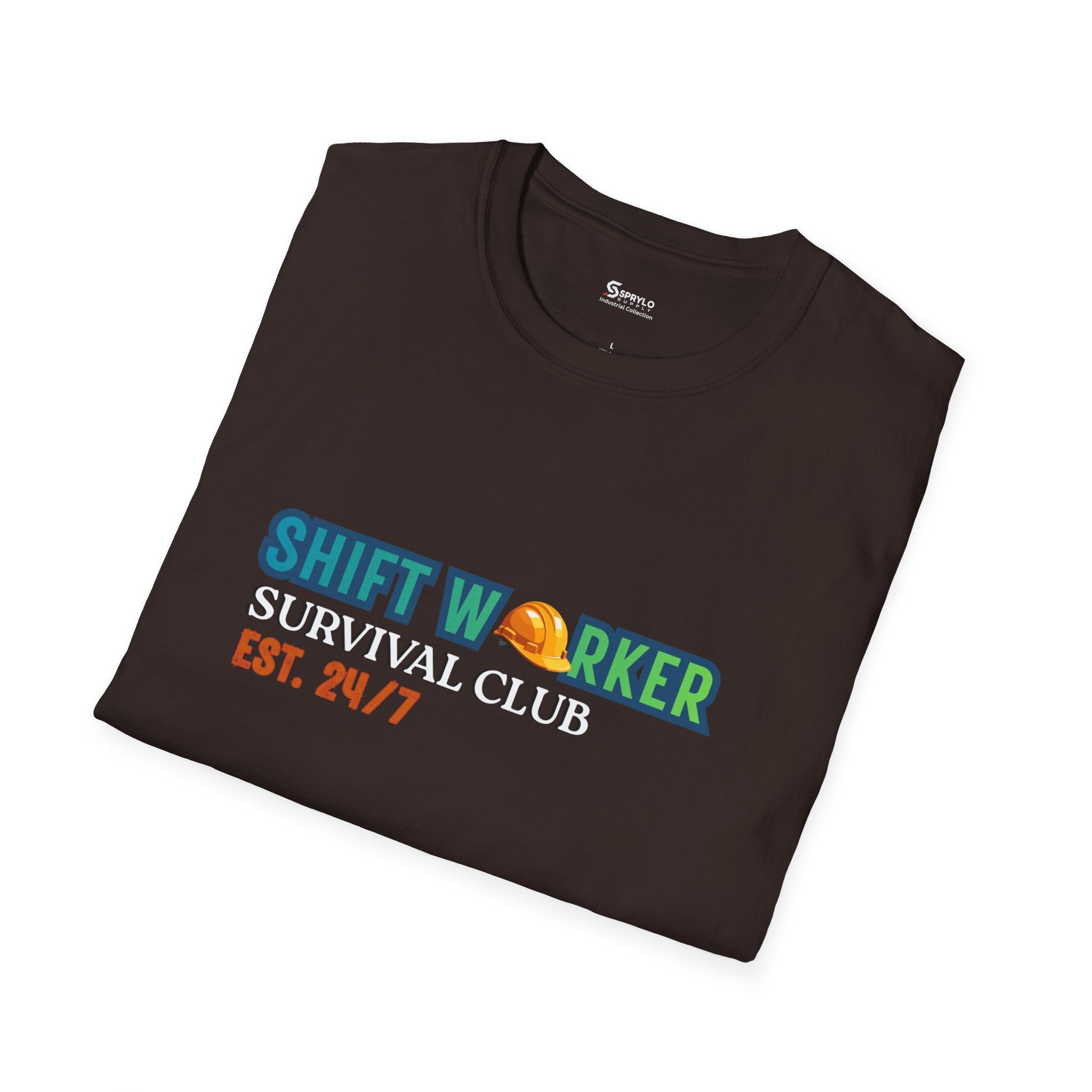 Shift Worker Survival Club T-Shirt — 24/7 Shift Worker Tee
