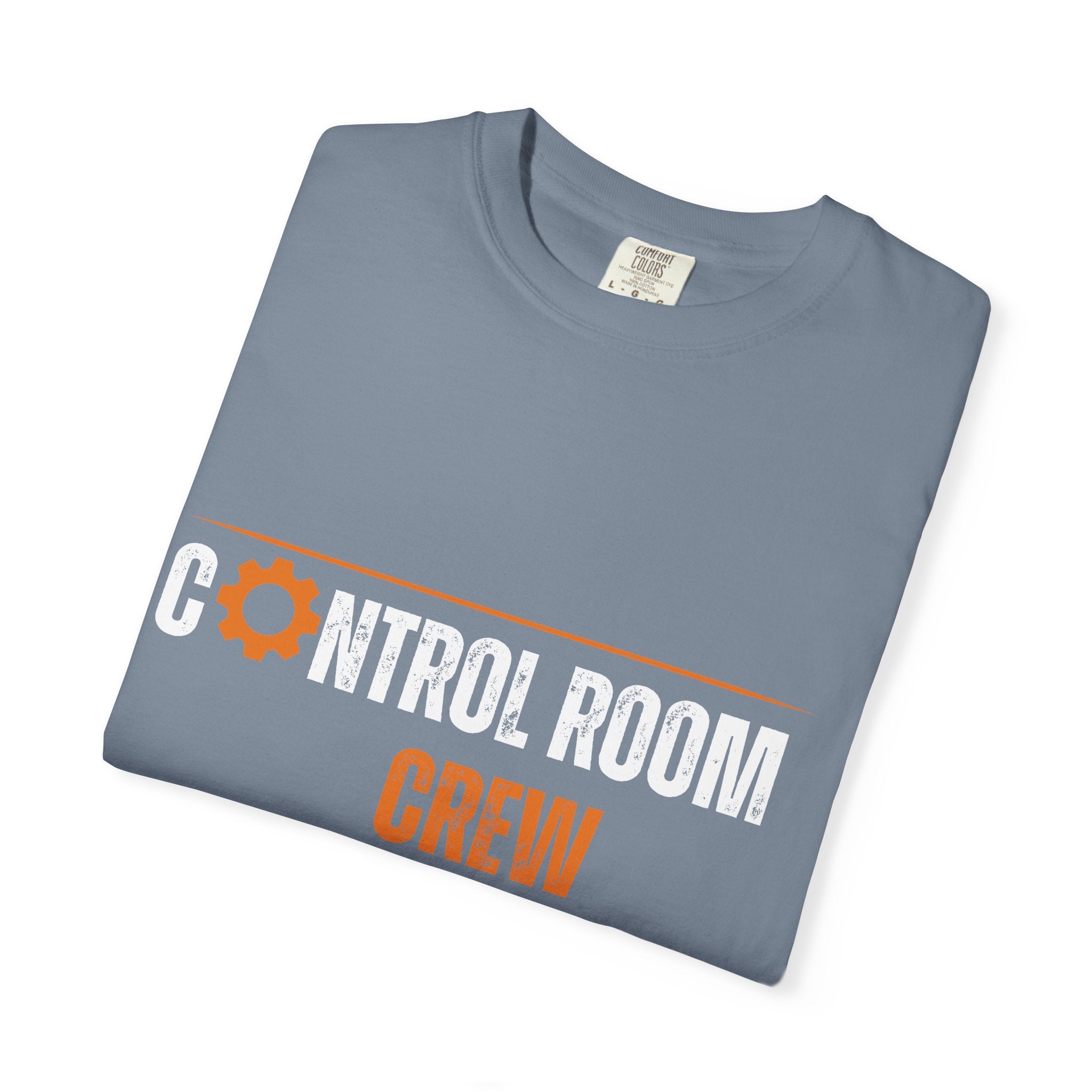 Control Room Crew T-Shirt | Industrial Gear Logo, Tech Maintenance Tee