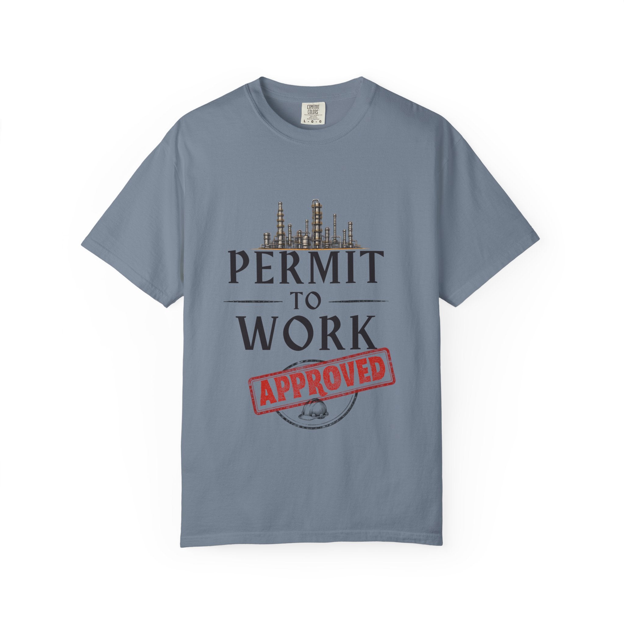 Permit to Work Approved T-shirt | Industrial Safety Permit Shirt