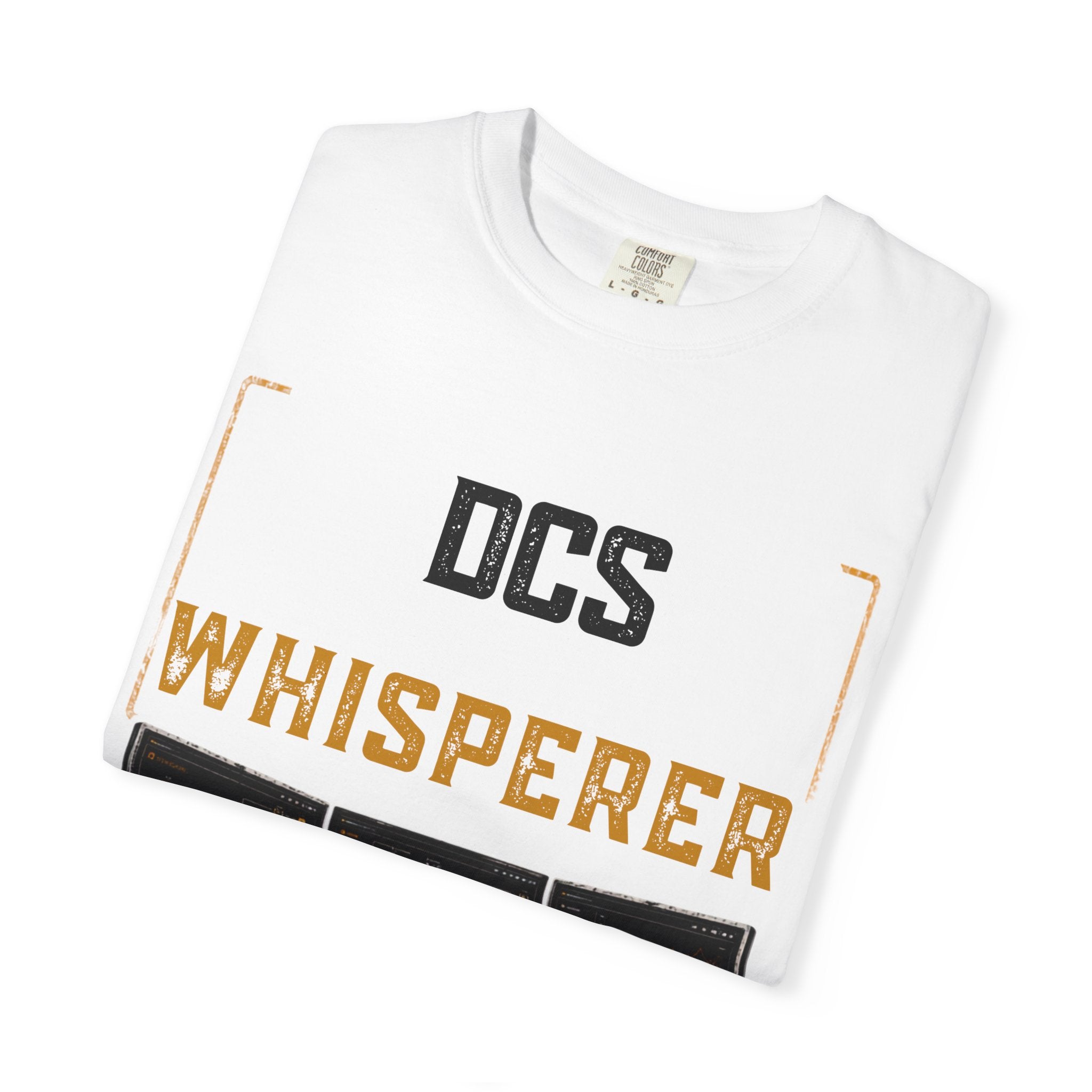 DCS Whisperer I Don't Fix Problems I Talk To Them T-Shirt | IT Tech Tee