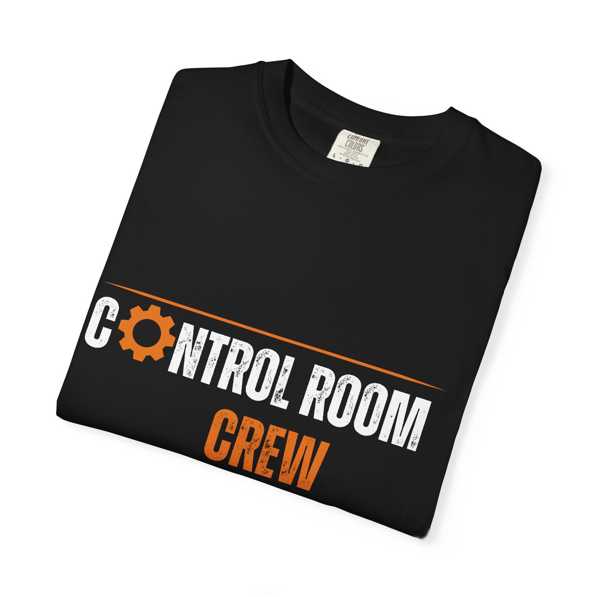 Control Room Crew T-Shirt | Industrial Gear Logo, Tech Maintenance Tee