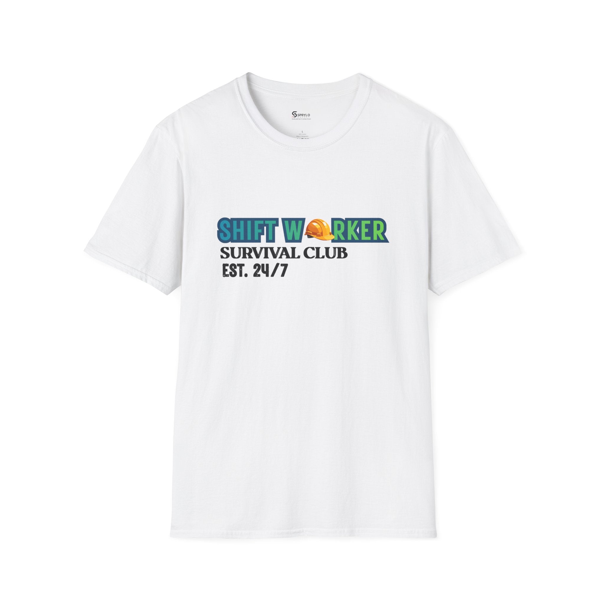 Shift Worker Survival Club T-Shirt — 24/7 Shift Worker Tee