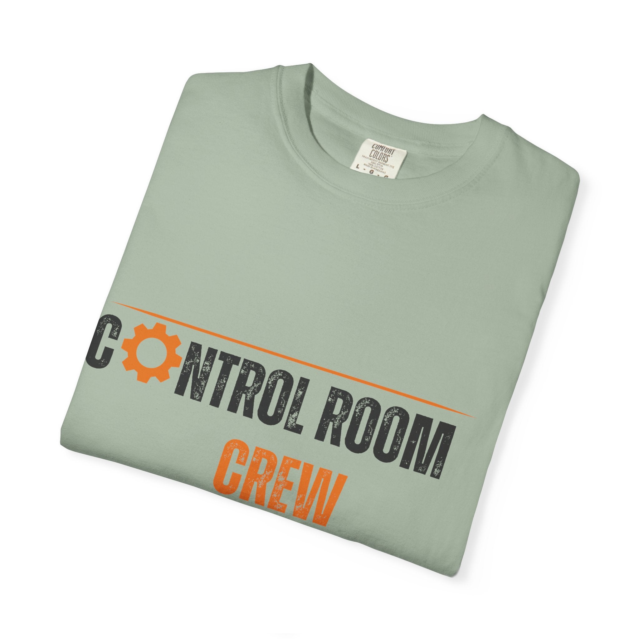 Control Room Crew T-Shirt | Industrial Gear Logo, Tech Maintenance Tee