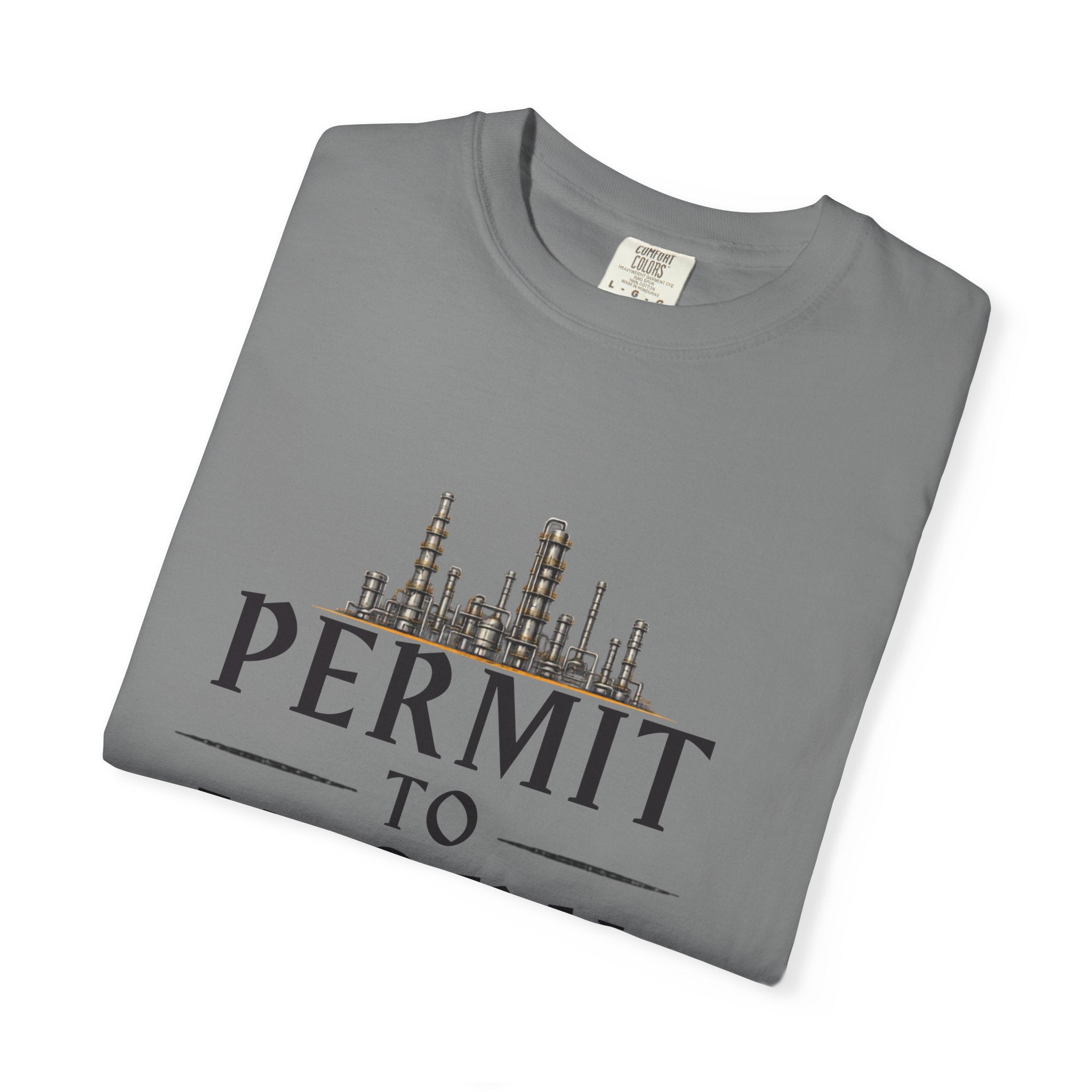 Permit to Work Approved T-shirt | Industrial Safety Permit Shirt