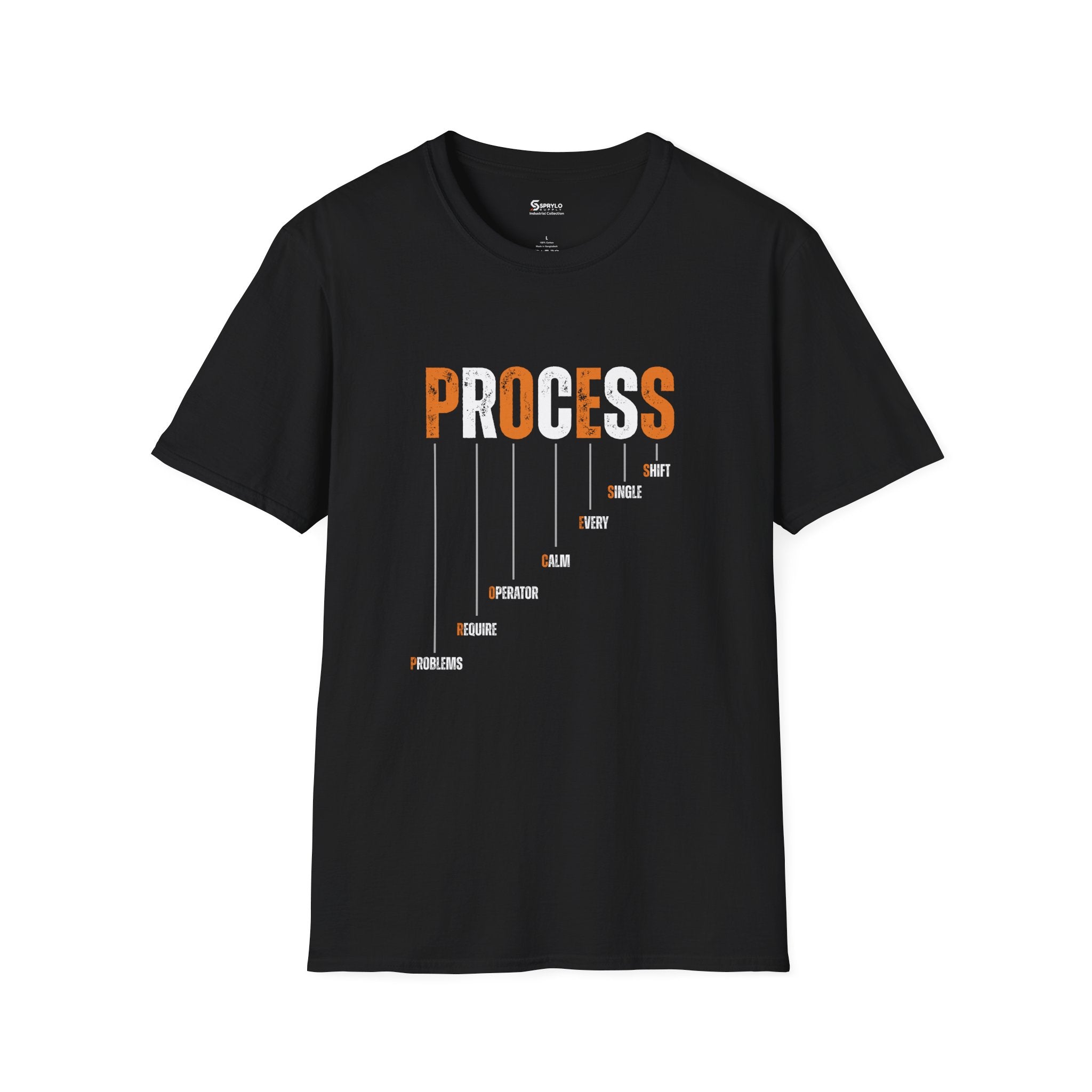 Process Shift T-Shirt — Inspirational Progress Graphic Tee
