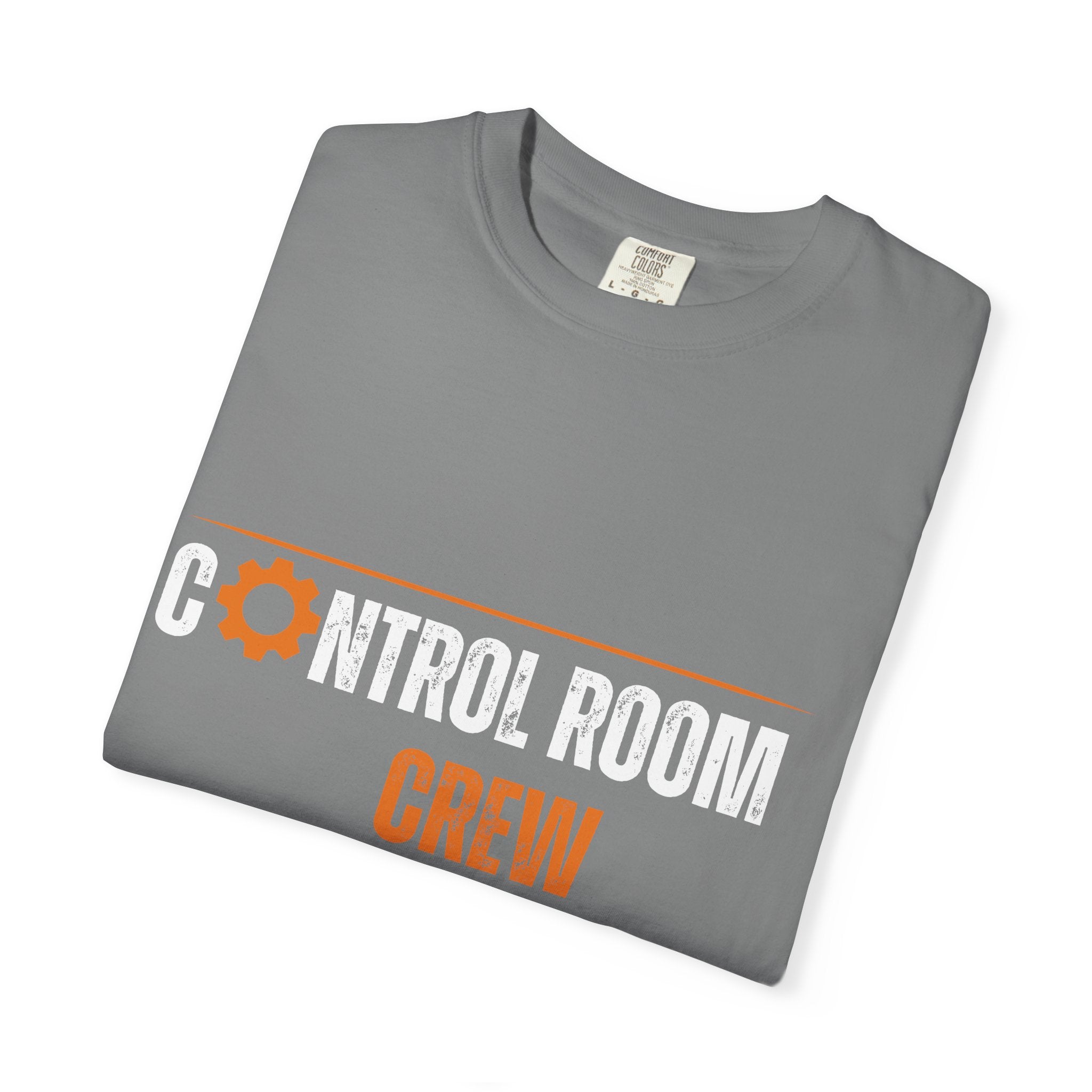 Control Room Crew T-Shirt | Industrial Gear Logo, Tech Maintenance Tee