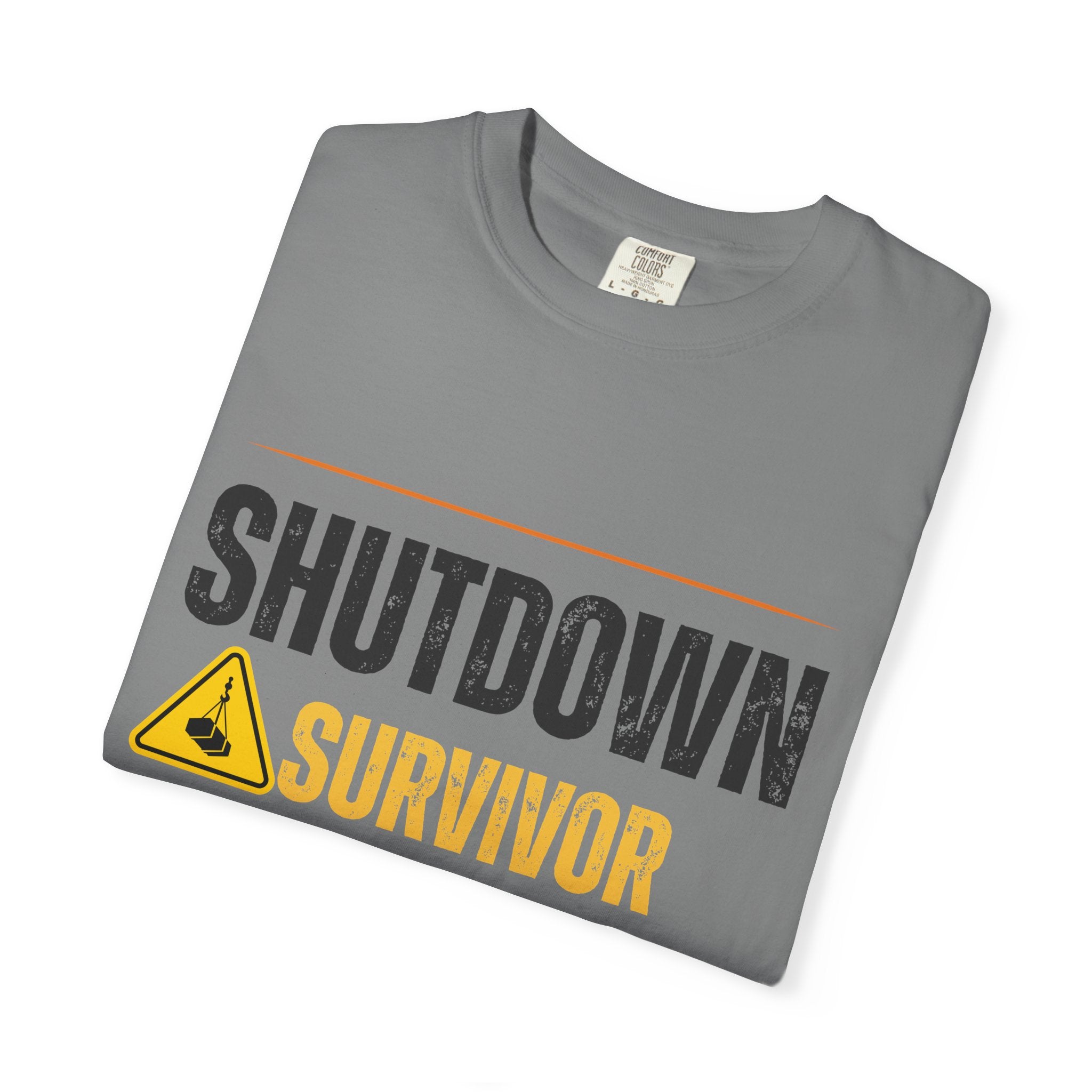 Shutdown Survivor T-Shirt – Built Different Graphic Tee