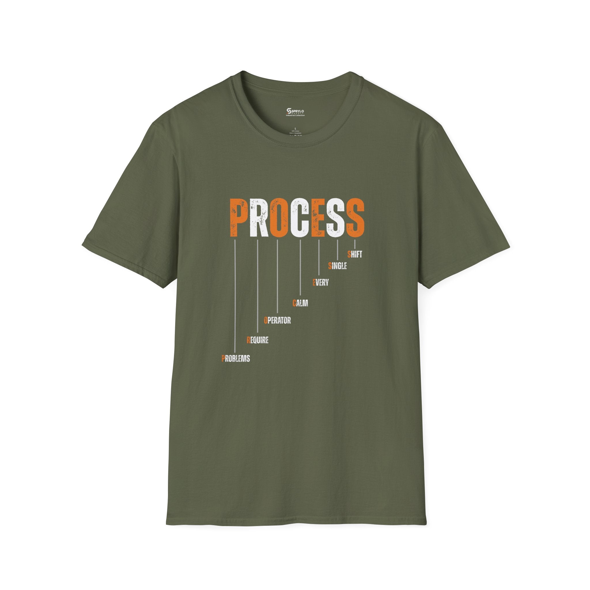 Process Shift T-Shirt — Inspirational Progress Graphic Tee