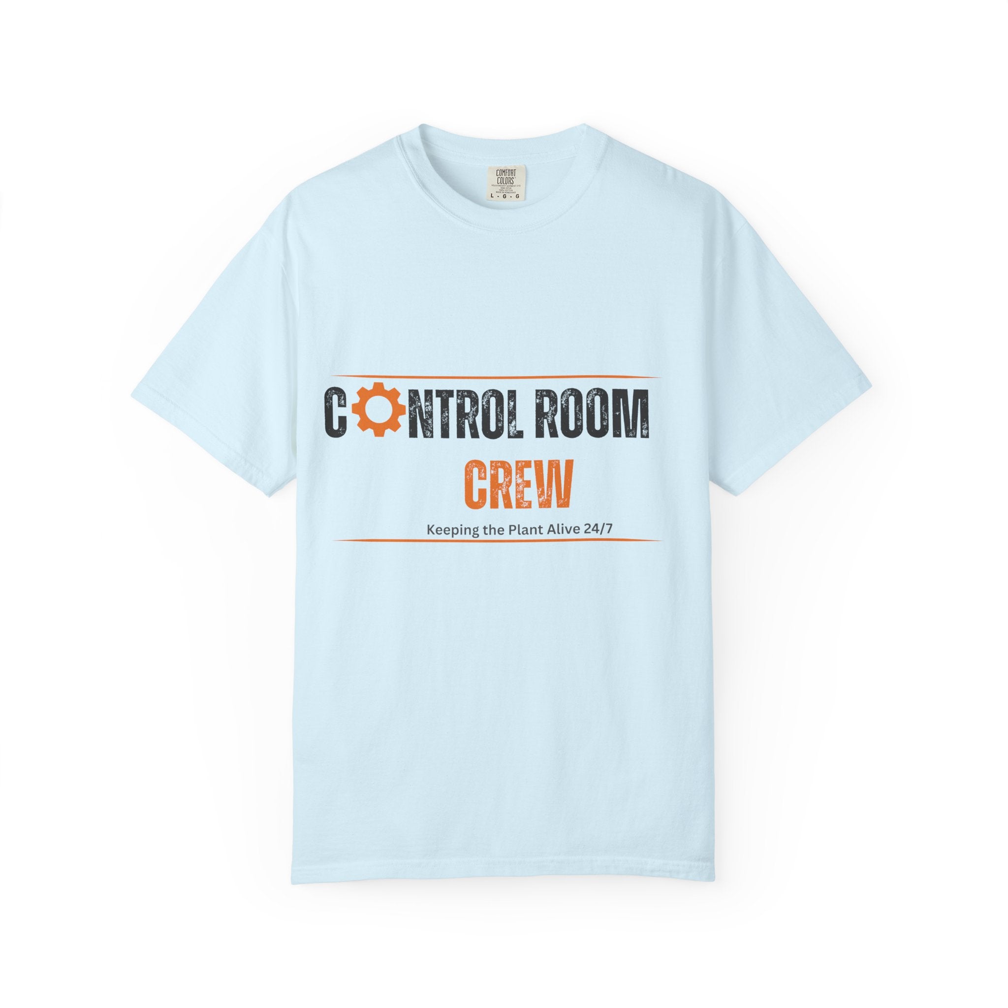 Control Room Crew T-Shirt | Industrial Gear Logo, Tech Maintenance Tee