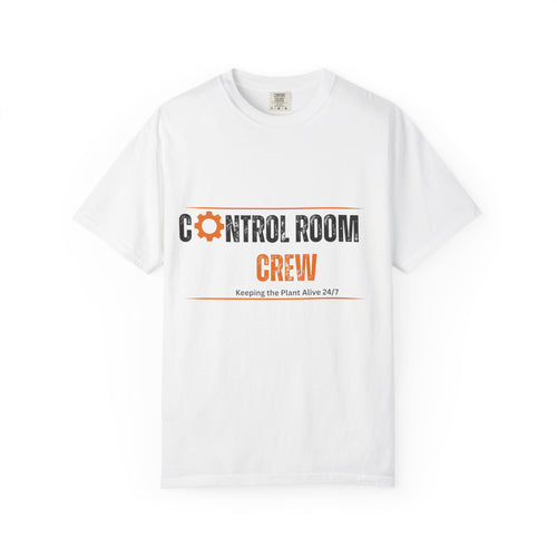 Control Room Crew T-Shirt | Industrial Gear Logo, Tech Maintenance Tee