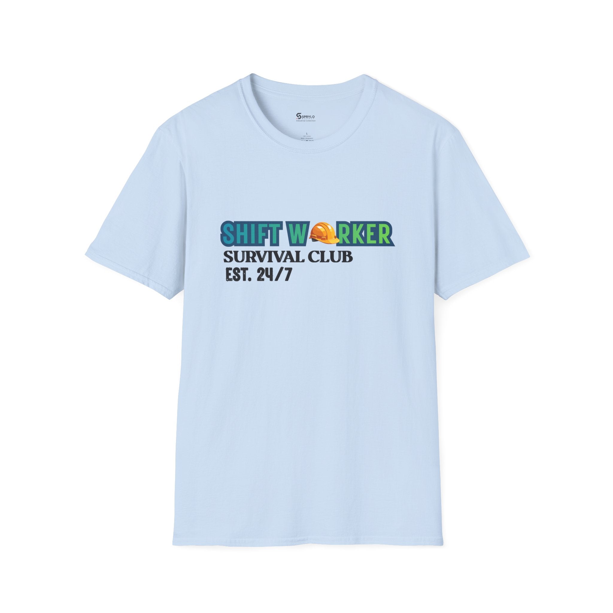 Shift Worker Survival Club T-Shirt — 24/7 Shift Worker Tee