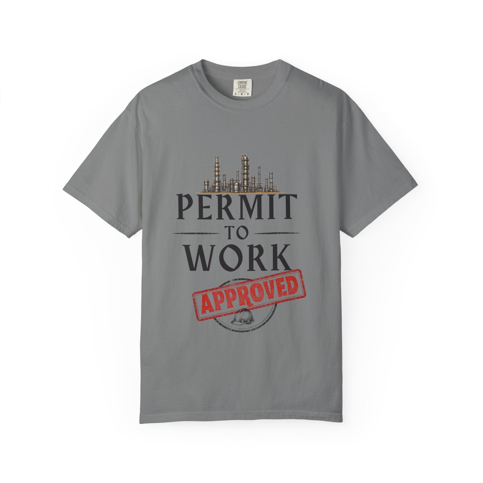 Permit to Work Approved T-shirt | Industrial Safety Permit Shirt