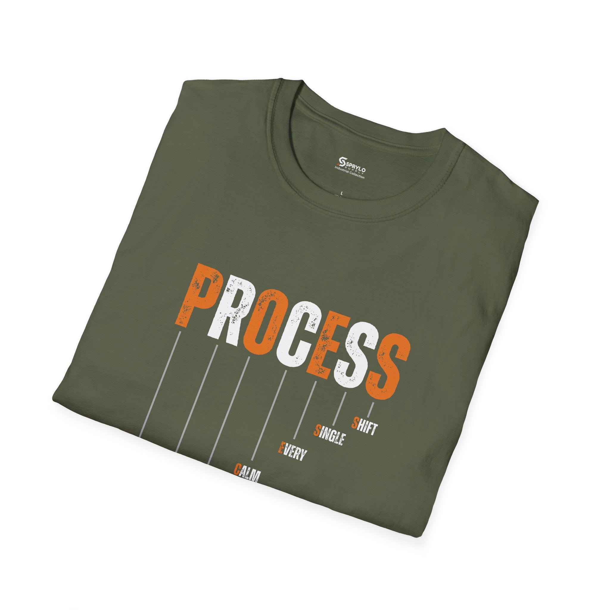 Process Shift T-Shirt — Inspirational Progress Graphic Tee