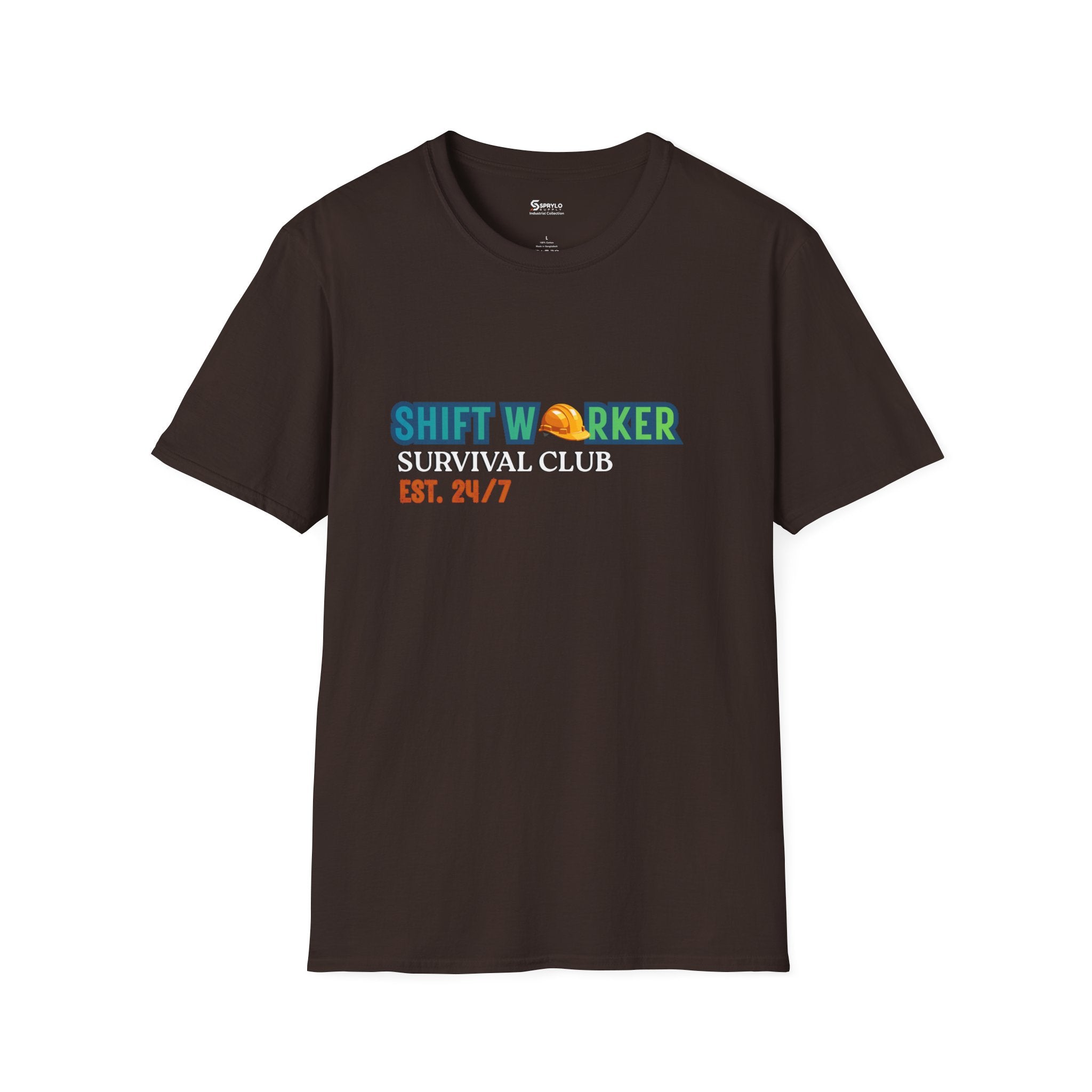 Shift Worker Survival Club T-Shirt — 24/7 Shift Worker Tee