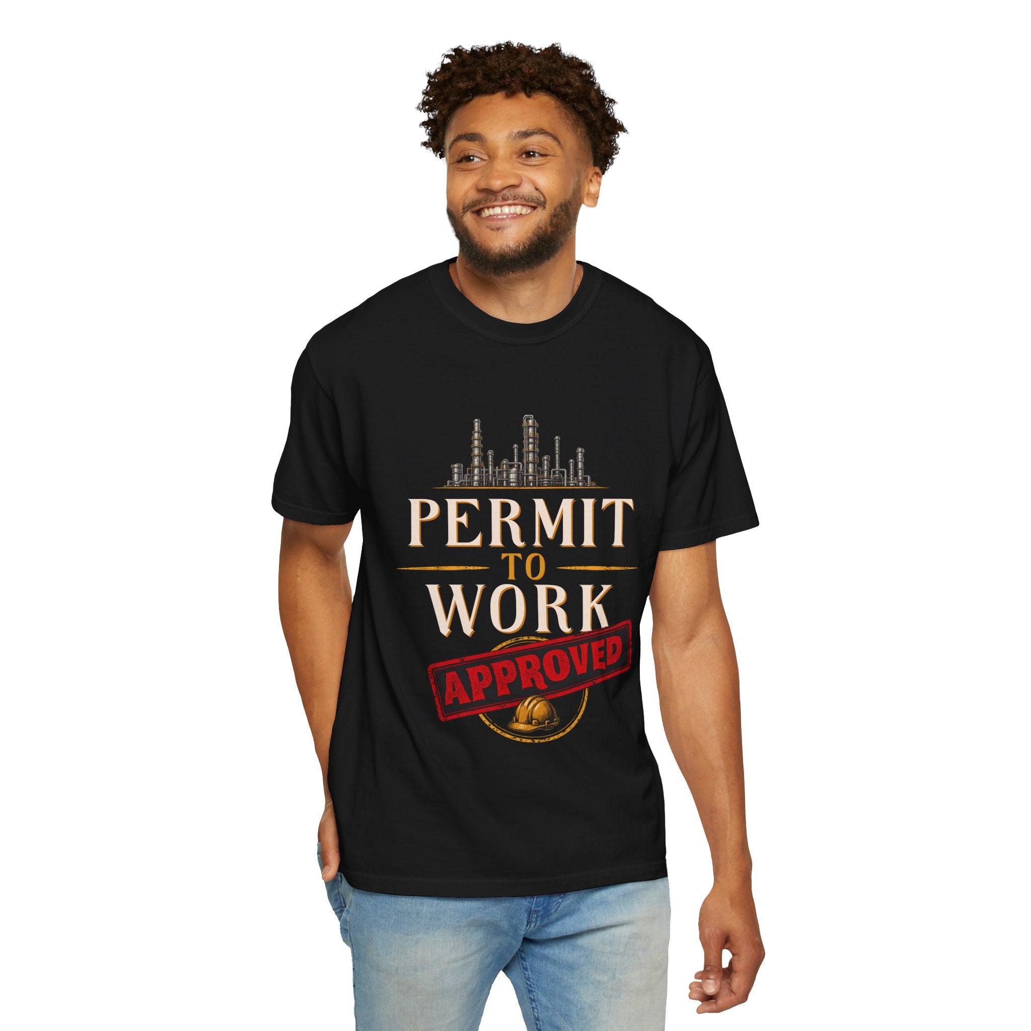 Permit to Work Approved T-shirt | Industrial Safety Permit Shirt