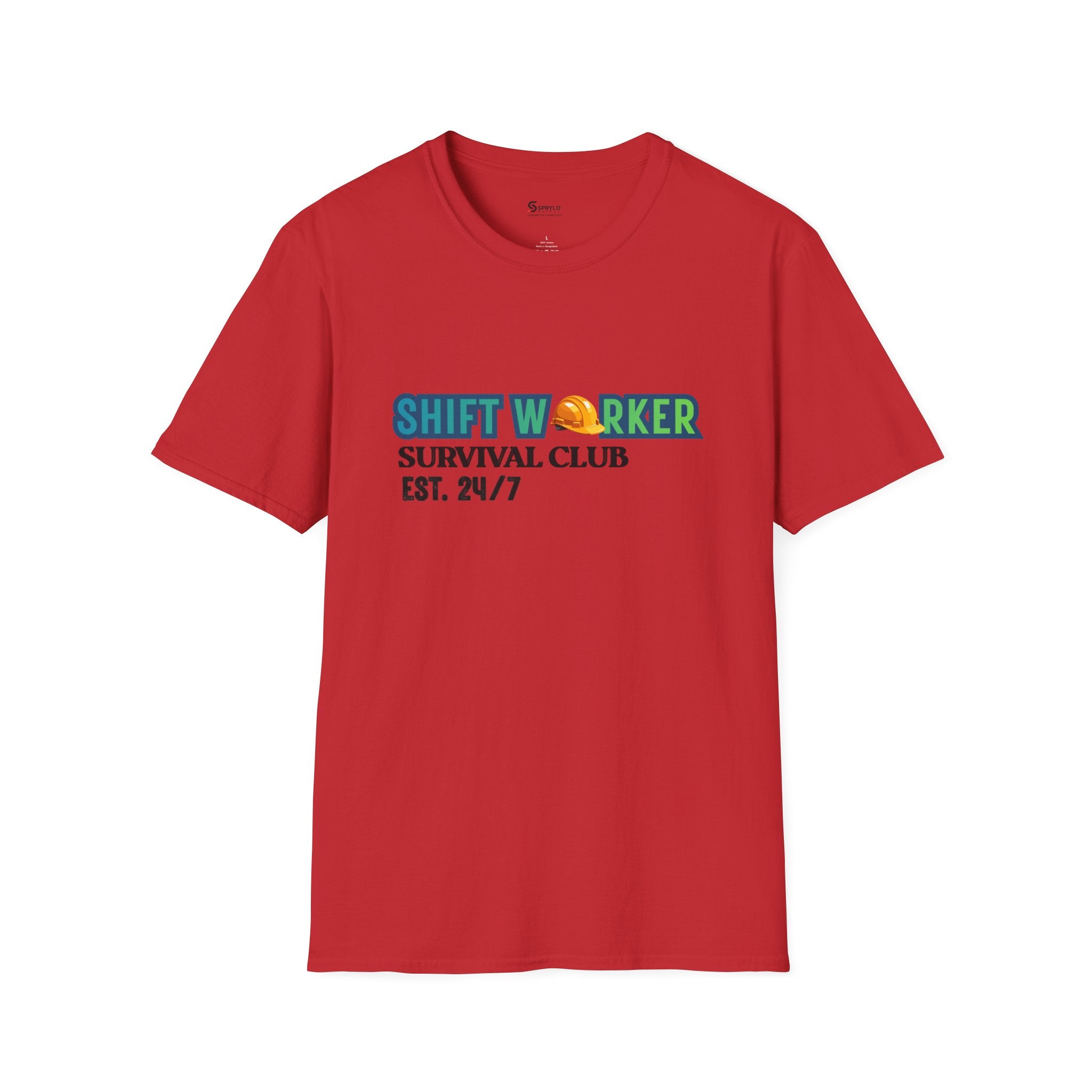 Shift Worker Survival Club T-Shirt — 24/7 Shift Worker Tee