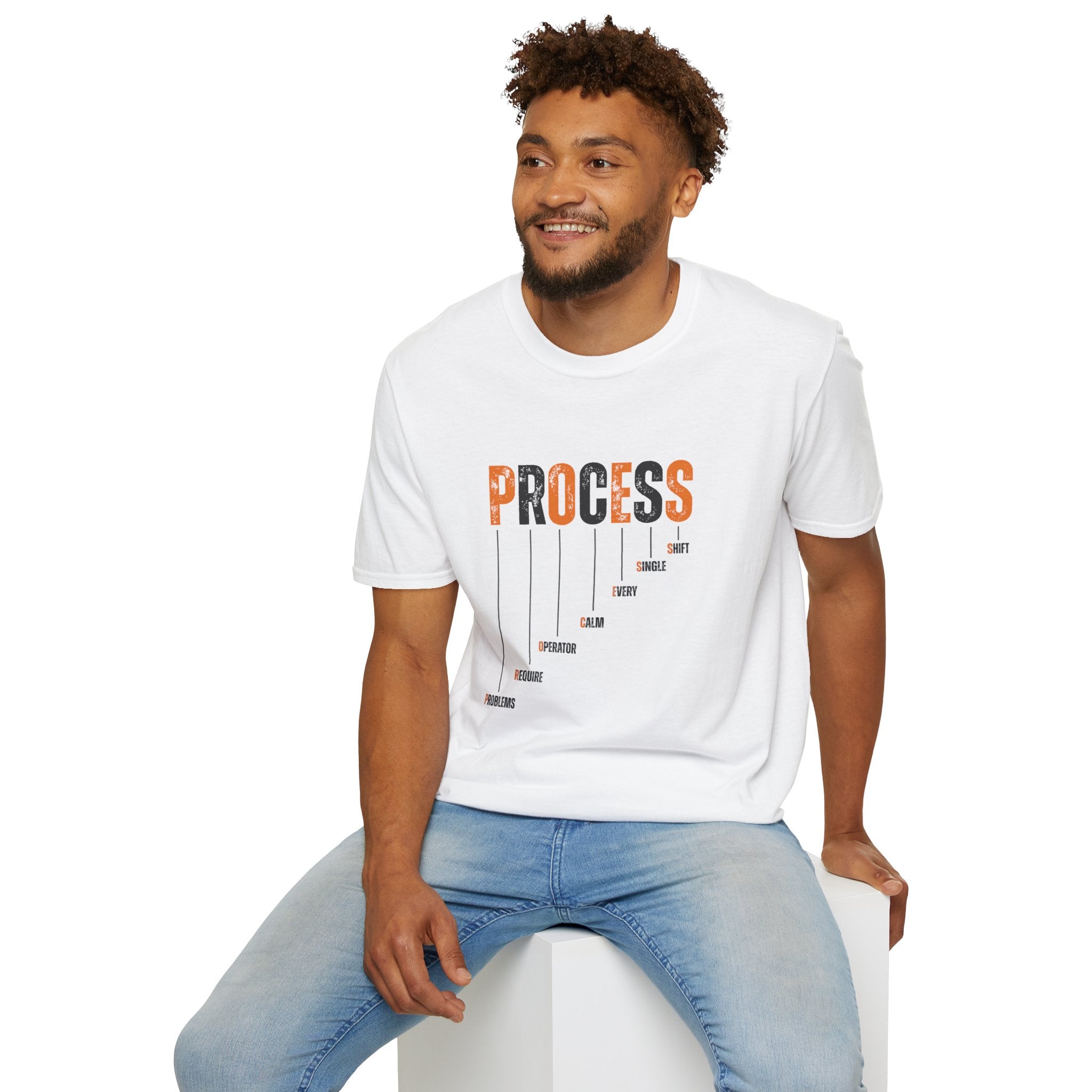 Process Shift T-Shirt — Inspirational Progress Graphic Tee