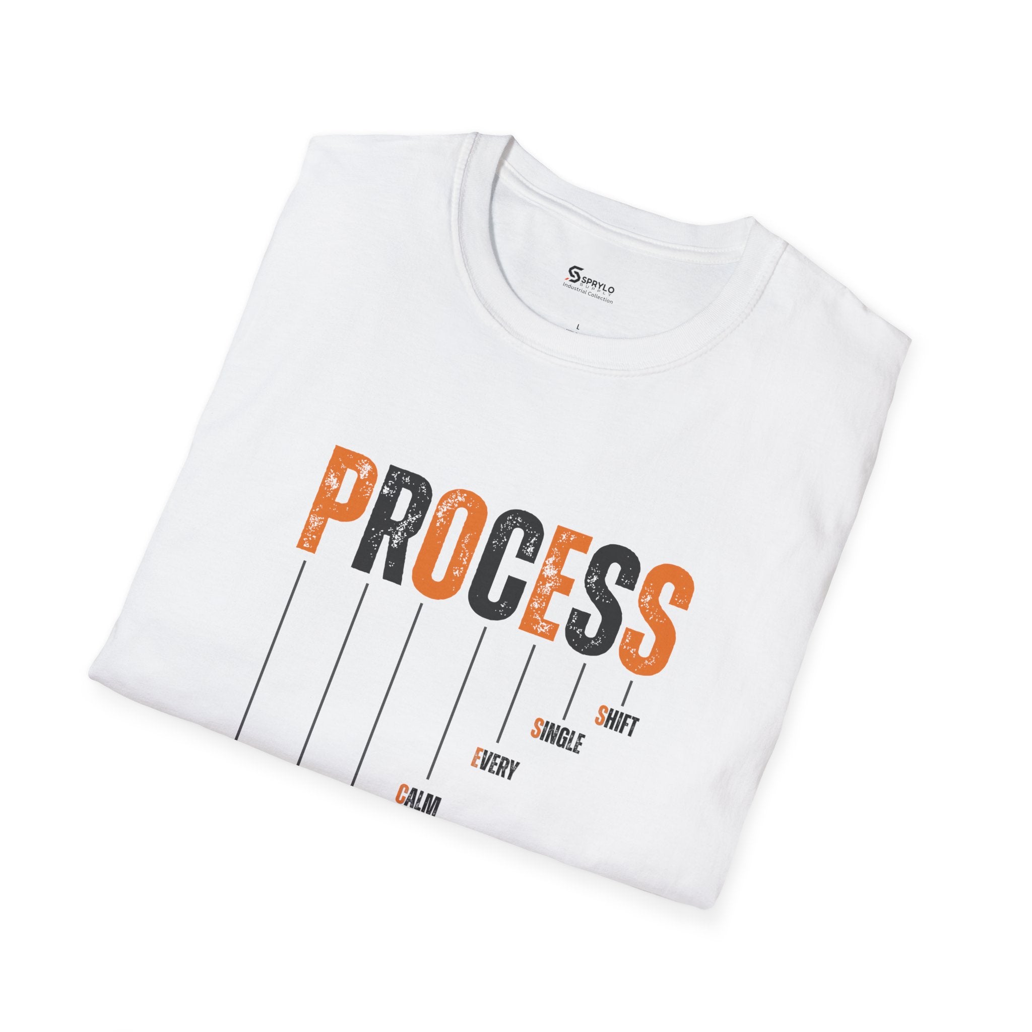 Process Shift T-Shirt — Inspirational Progress Graphic Tee