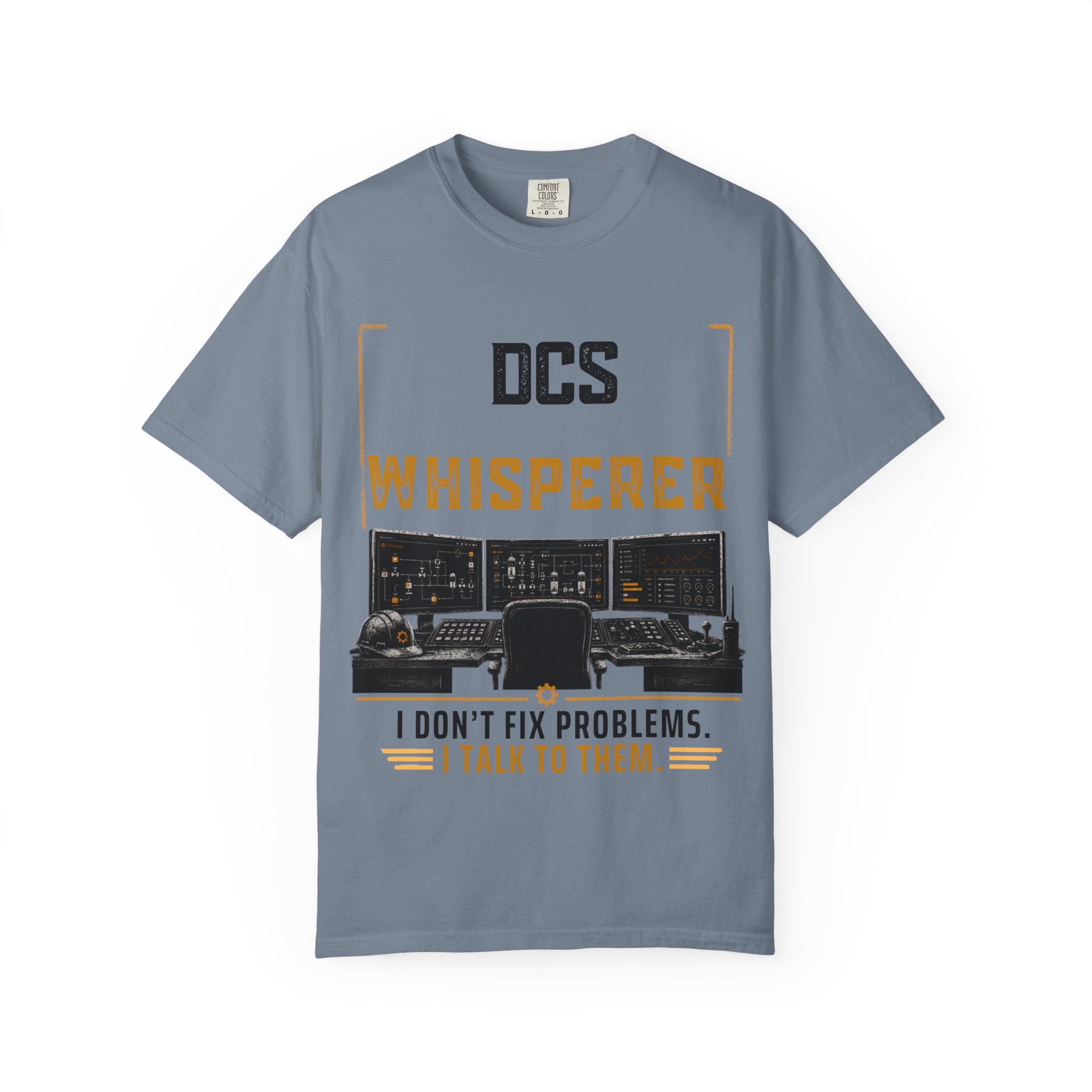 DCS Whisperer I Don't Fix Problems I Talk To Them T-Shirt | IT Tech Tee