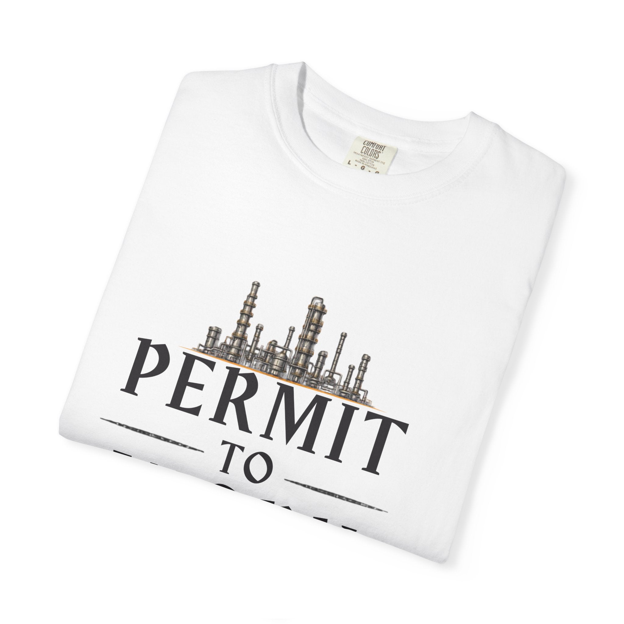 Permit to Work Approved T-shirt | Industrial Safety Permit Shirt