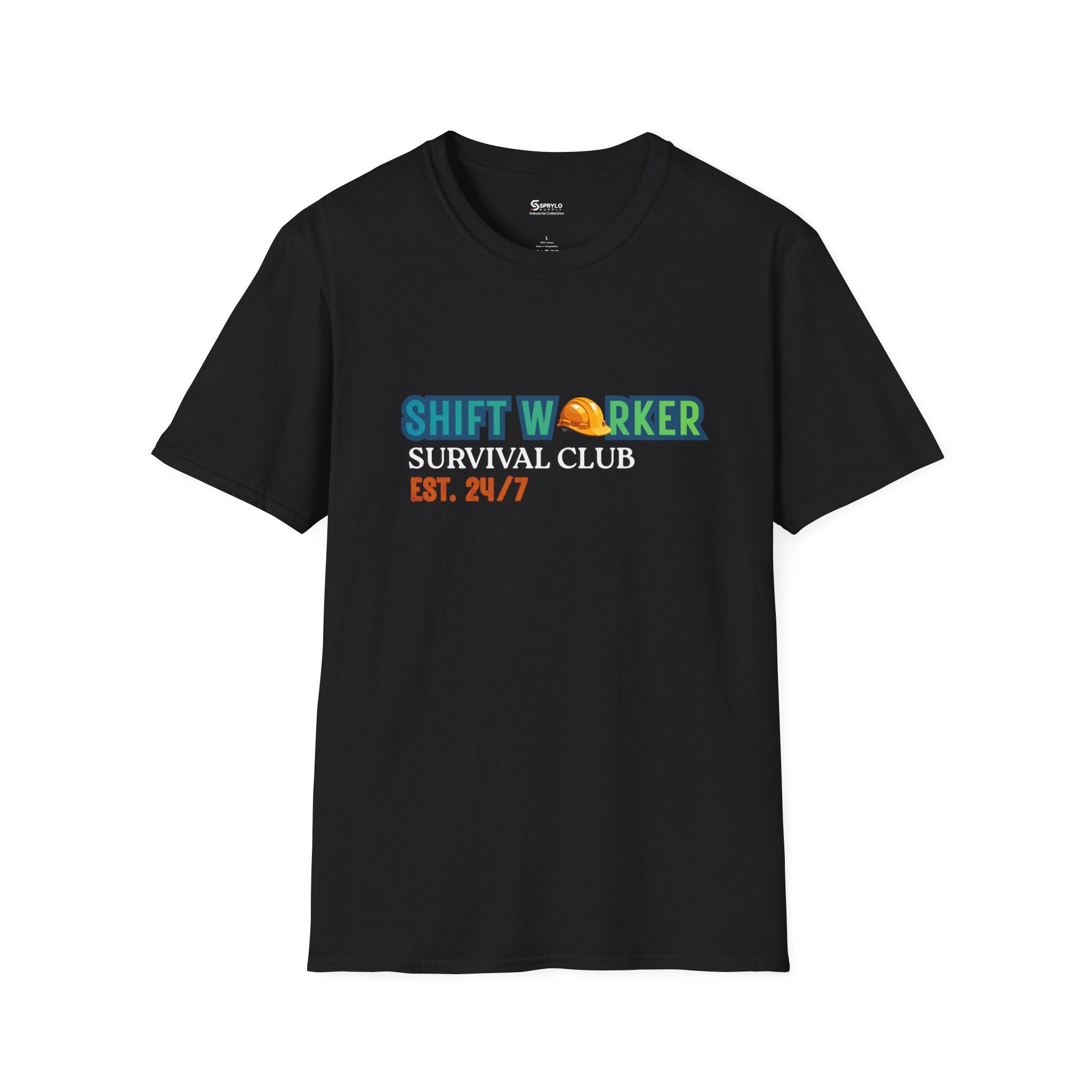 Shift Worker Survival Club T-Shirt — 24/7 Shift Worker Tee