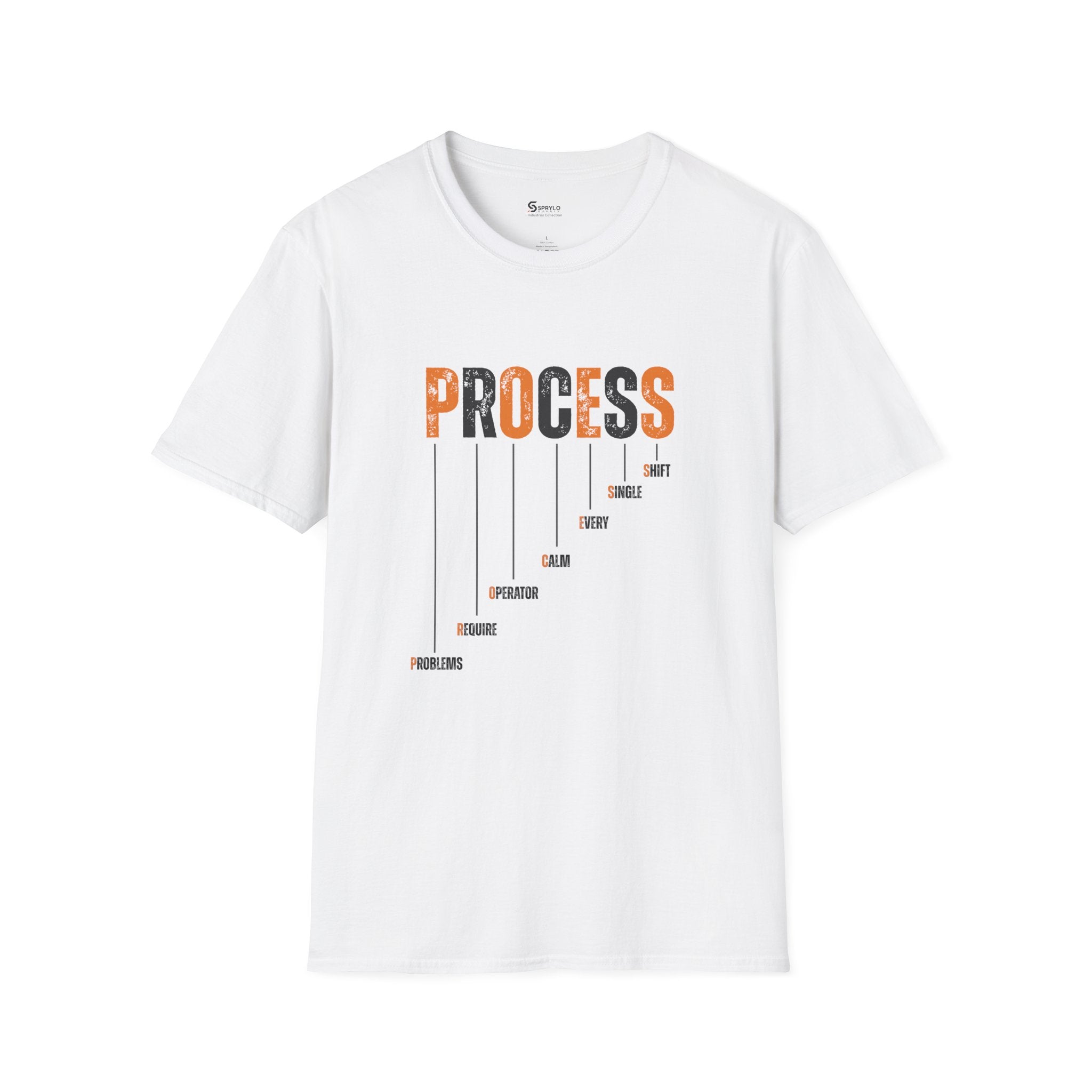 Process Shift T-Shirt — Inspirational Progress Graphic Tee