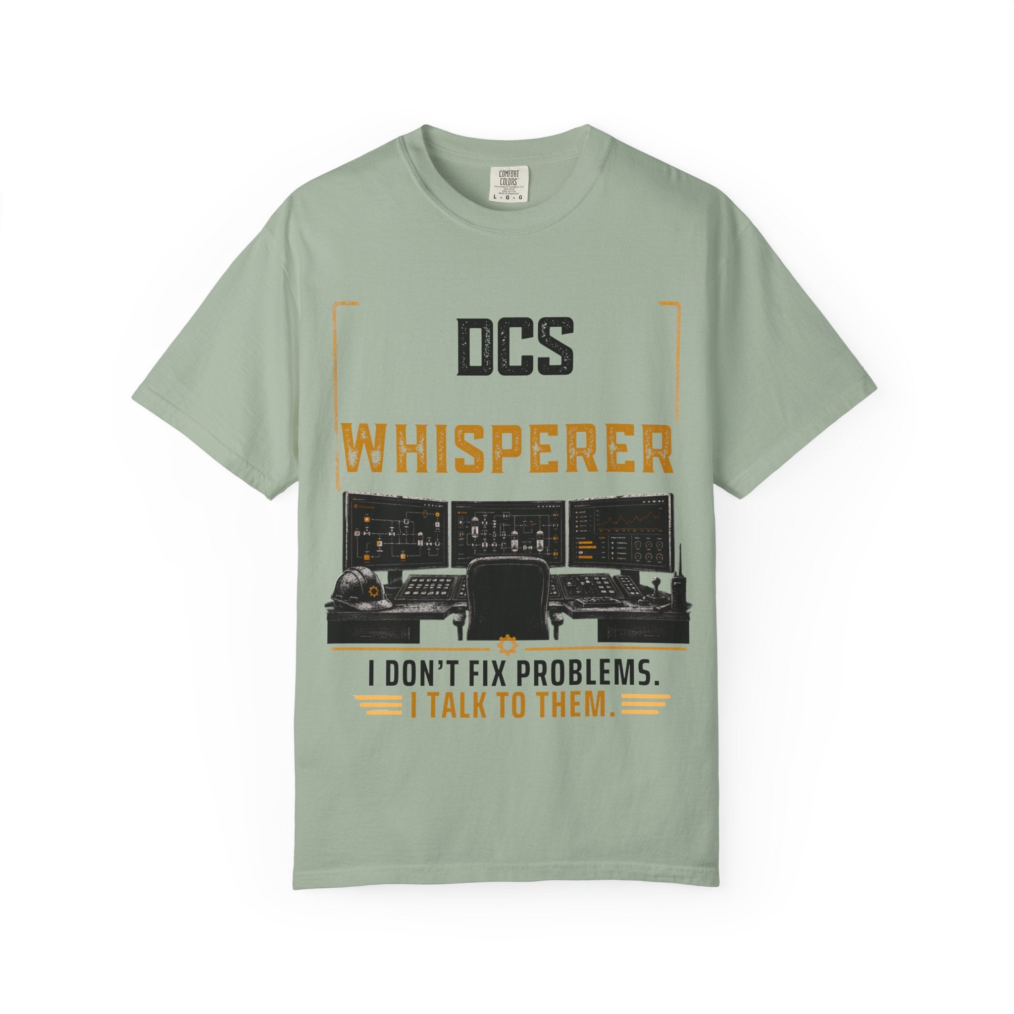 DCS Whisperer I Don't Fix Problems I Talk To Them T-Shirt | IT Tech Tee