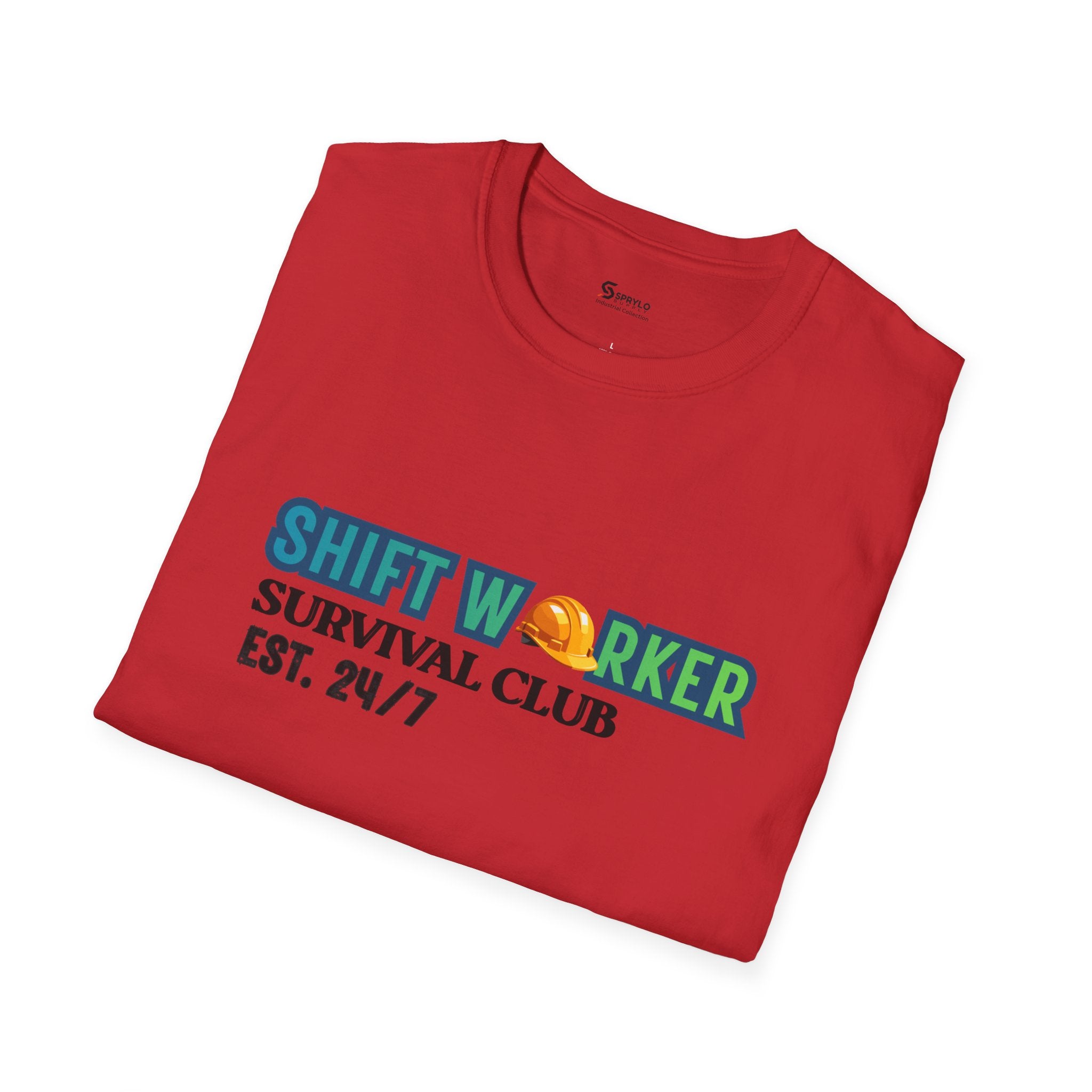 Shift Worker Survival Club T-Shirt — 24/7 Shift Worker Tee