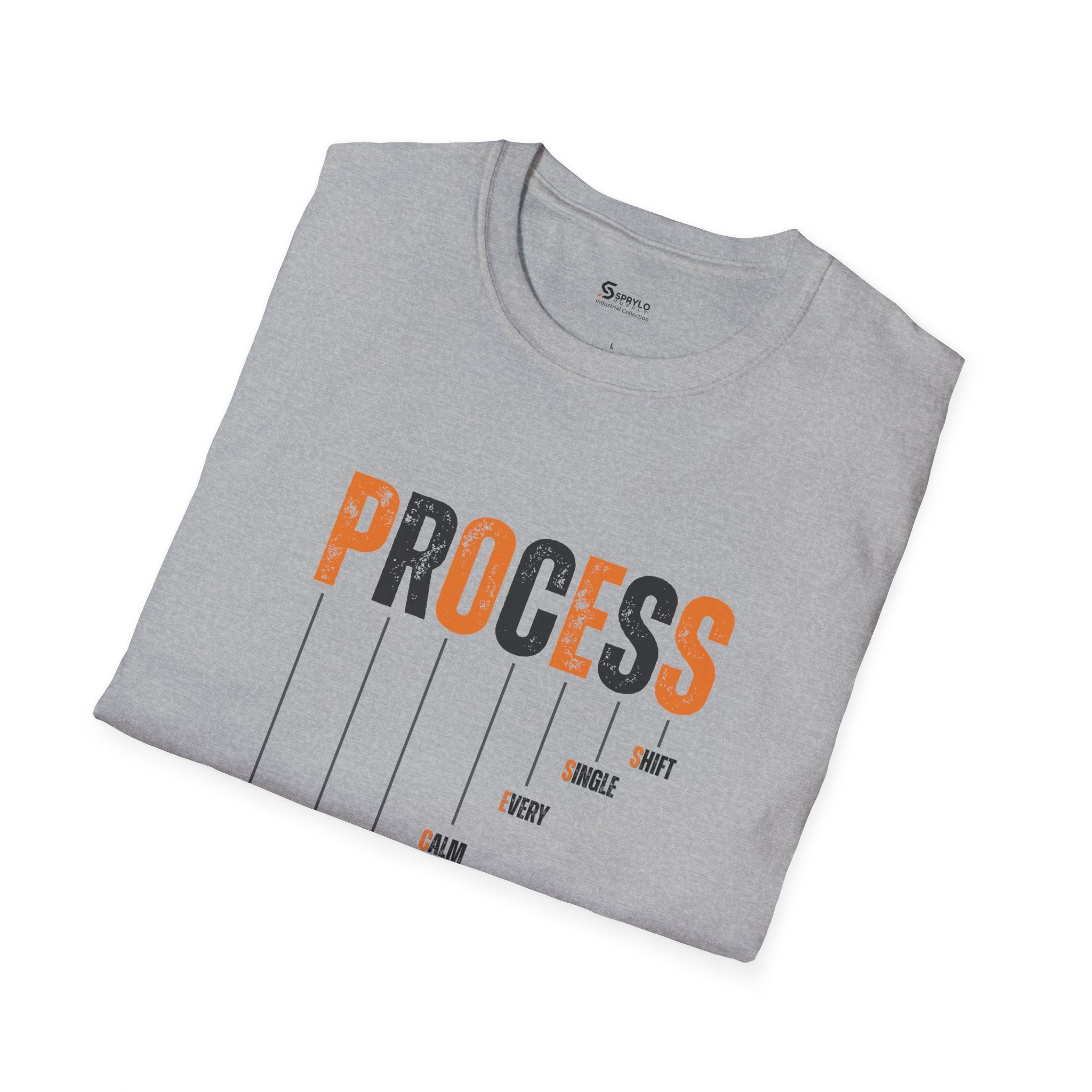 Process Shift T-Shirt — Inspirational Progress Graphic Tee